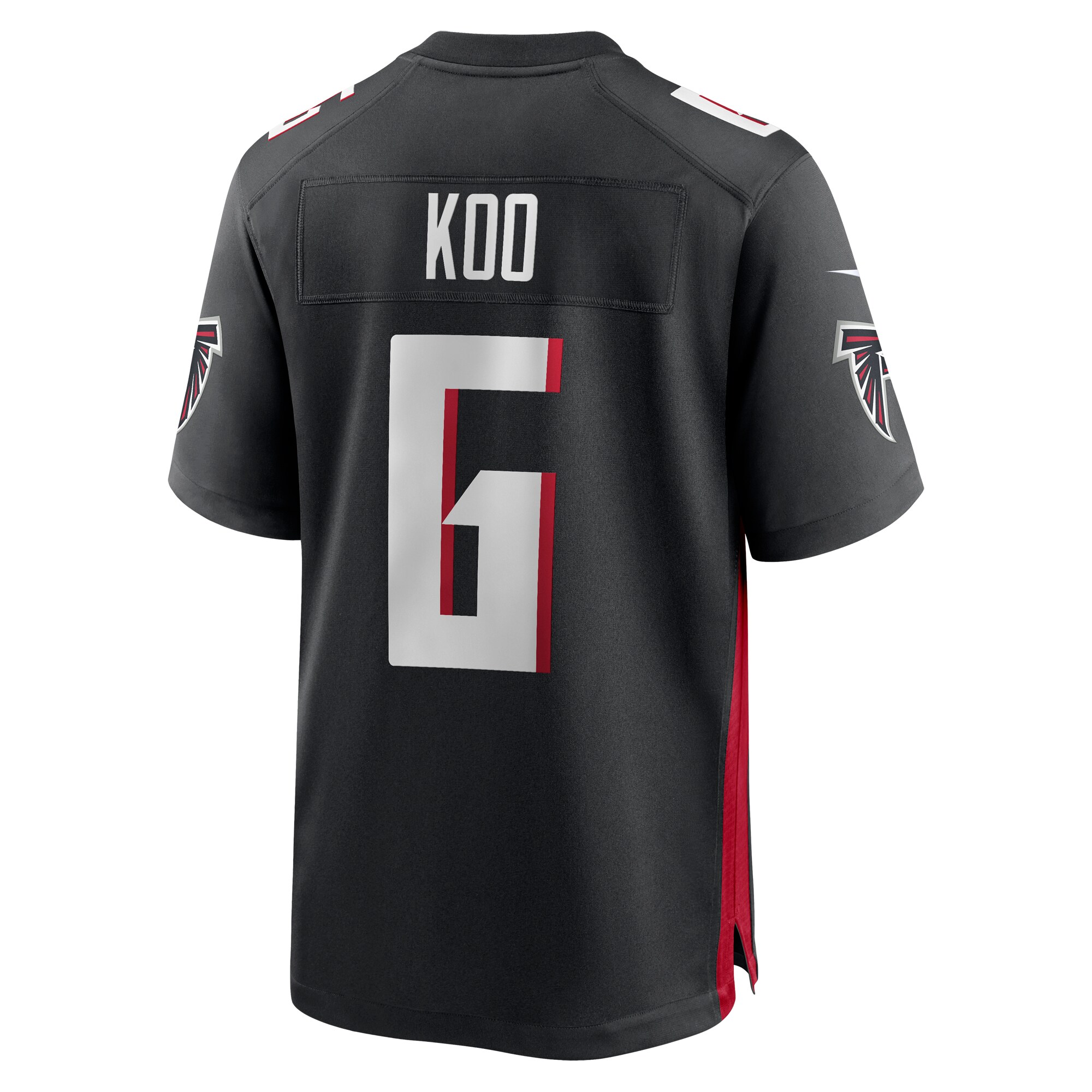 Younghoe Koo Atlanta Falcons Team Game Jersey – Black