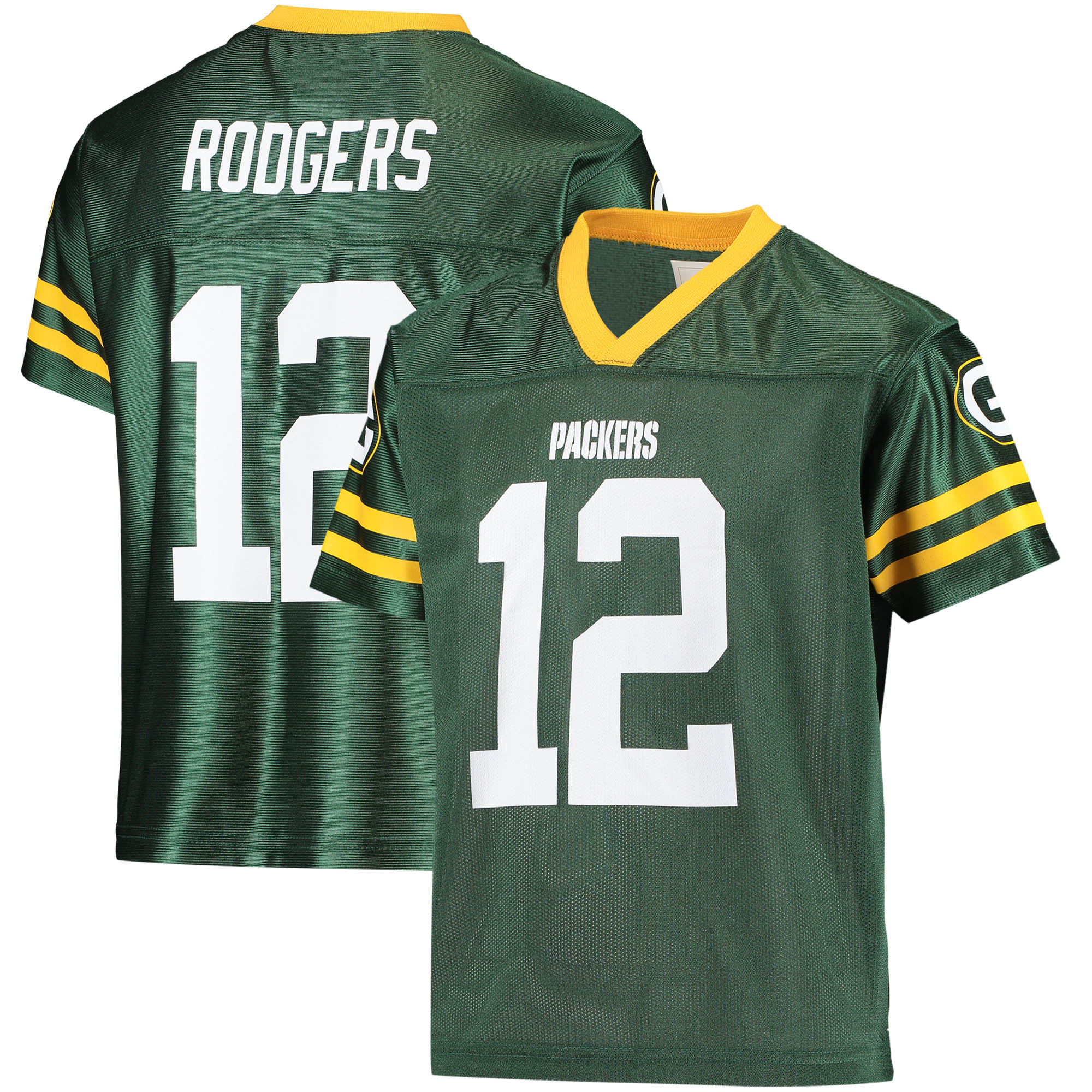 Youth Aaron Rodgers Green Green Bay Packers Player Jersey