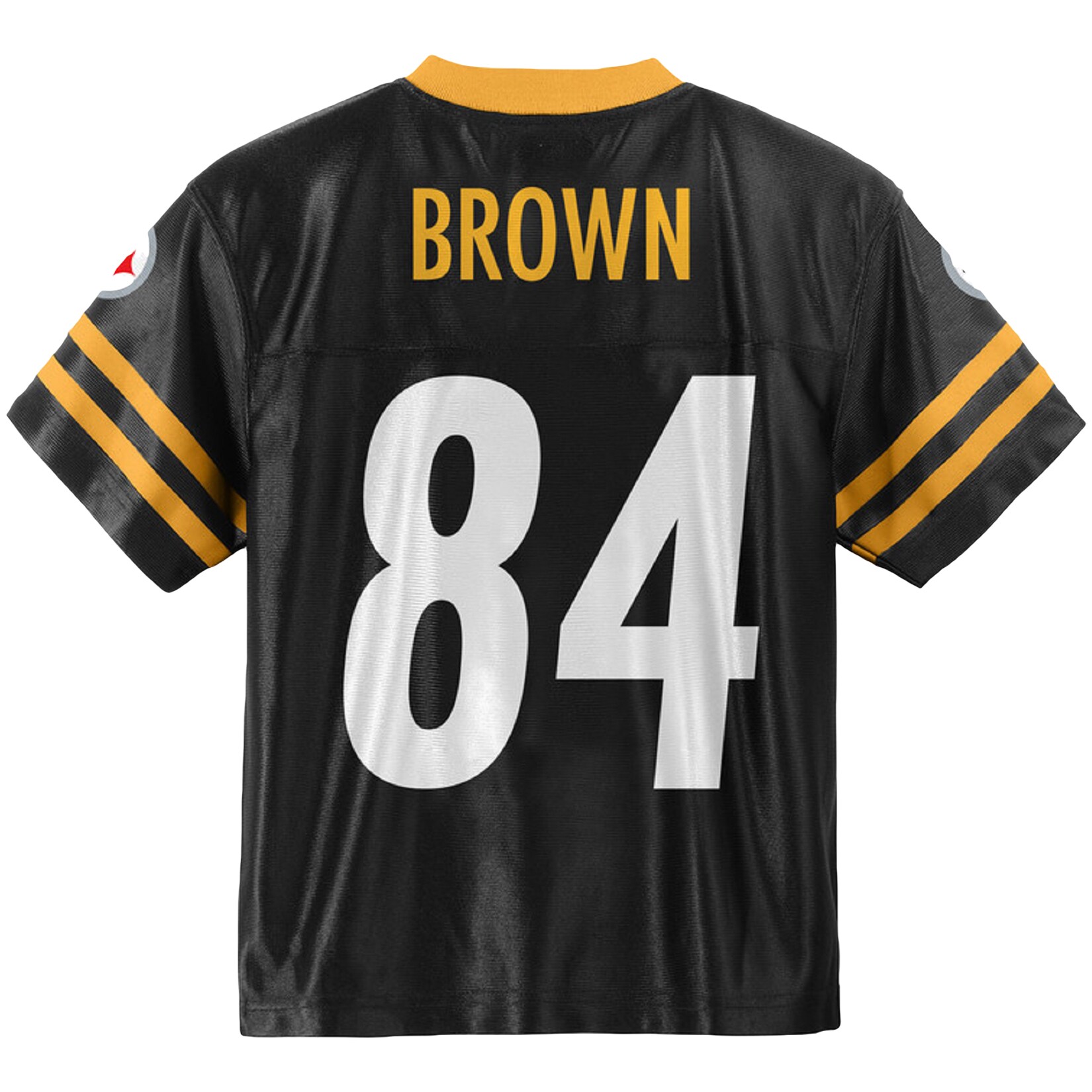 Youth Antonio Brown Black Pittsburgh Steelers Team Color Jersey