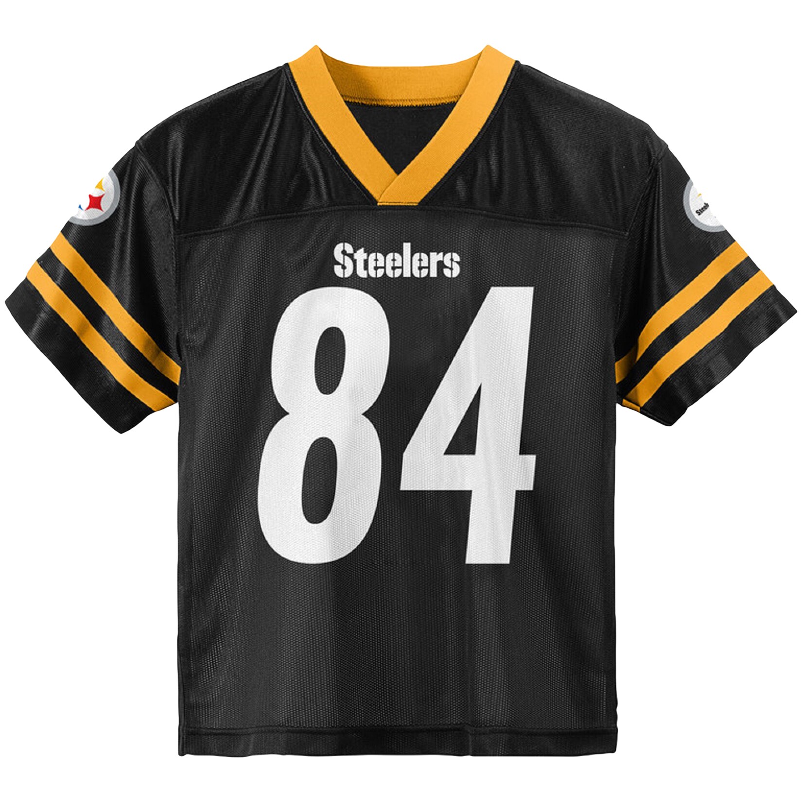 Youth Antonio Brown Black Pittsburgh Steelers Team Color Jersey