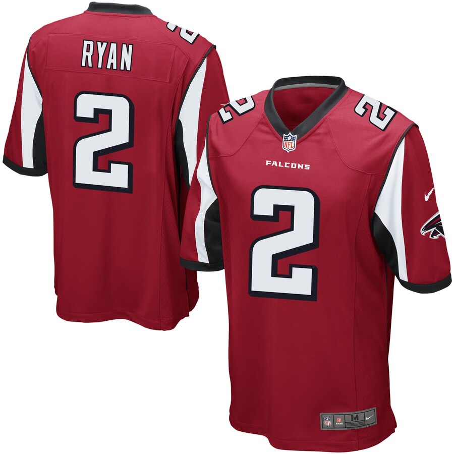 Youth Atlanta Falcons Matt Ryan Team Color Game Jersey