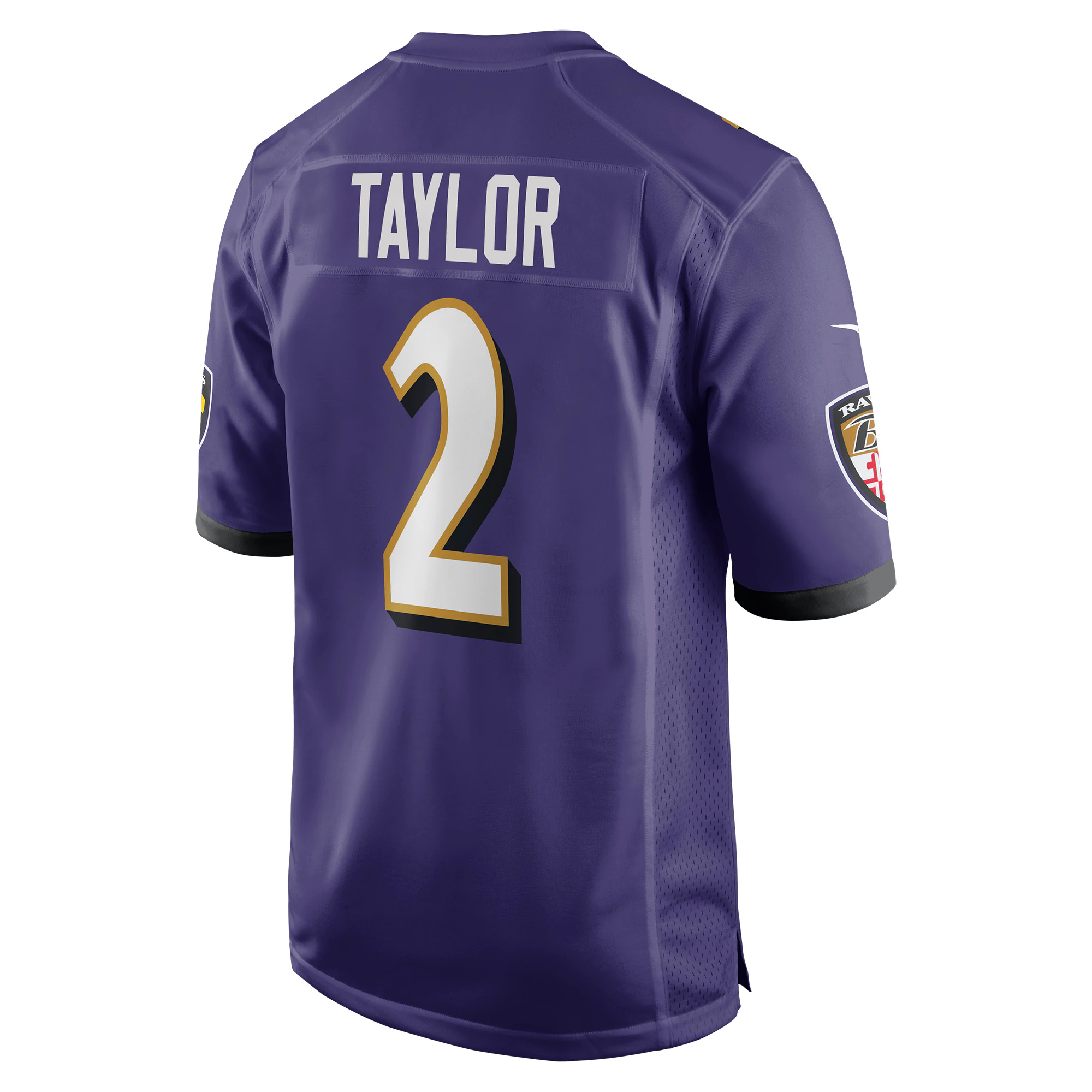 Youth Baltimore Ravens Tyrod Taylor Team Color Game Jersey