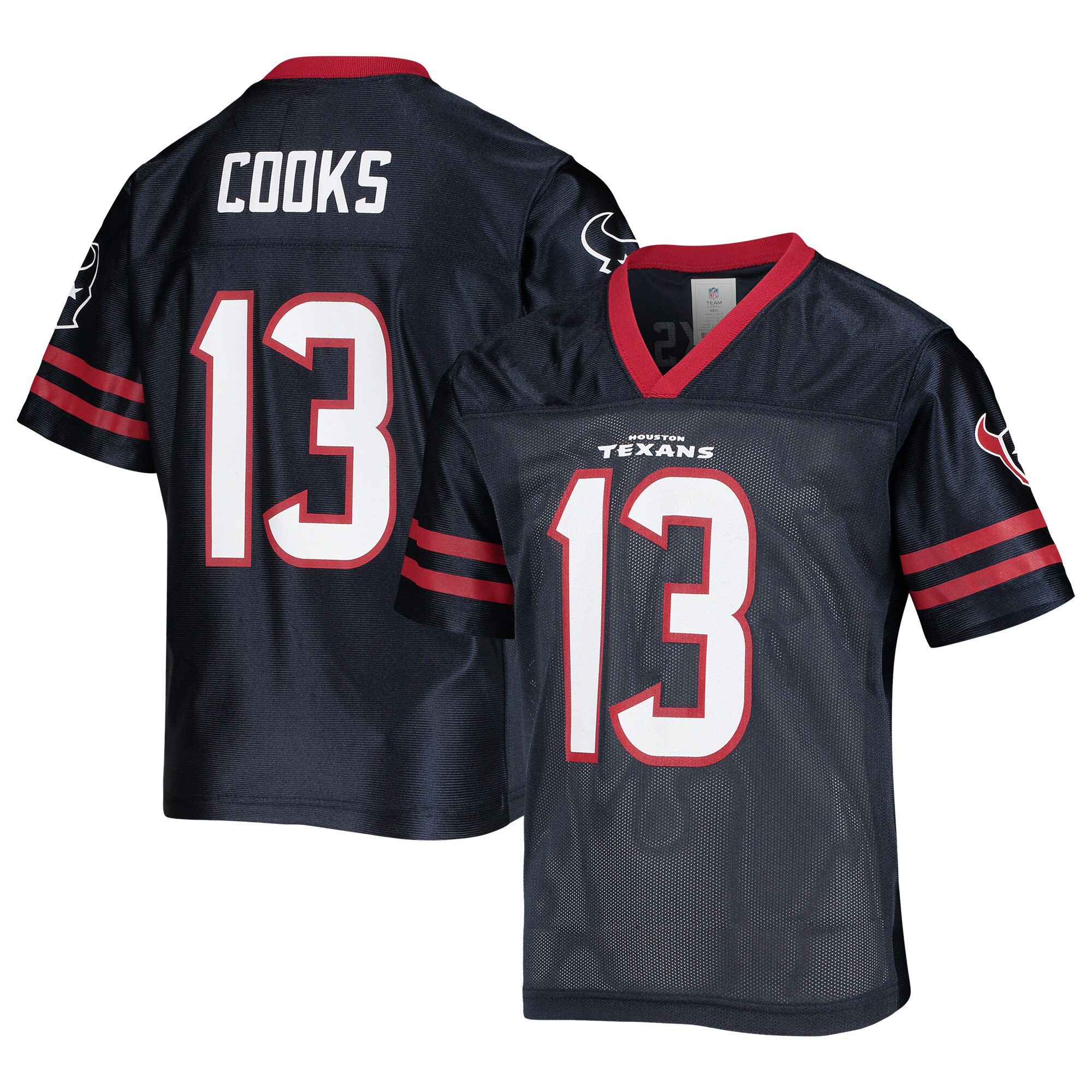 Youth Brandin Cooks Navy Houston Texans Jersey
