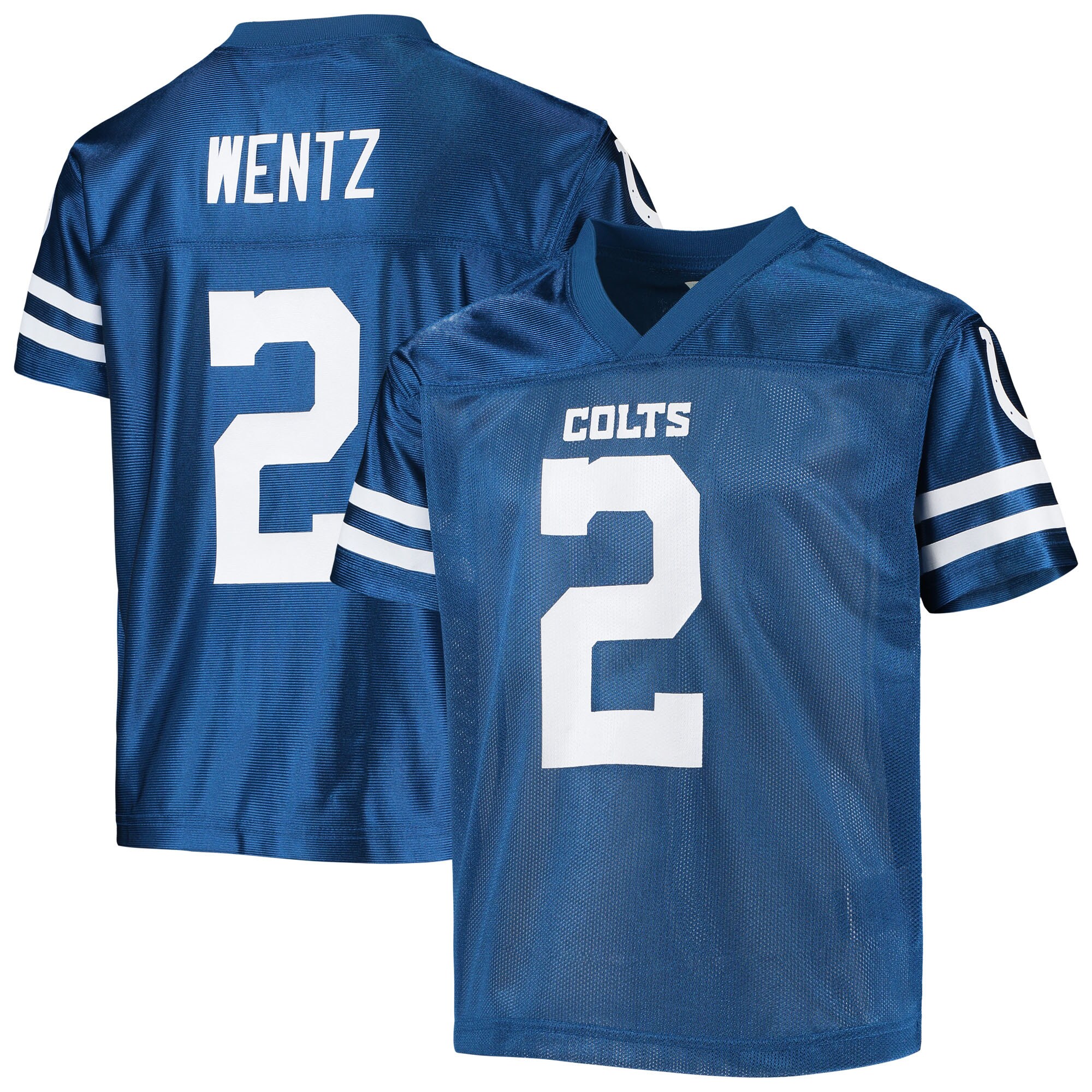 Youth Carson Wentz Royal Indianapolis Colts Jersey