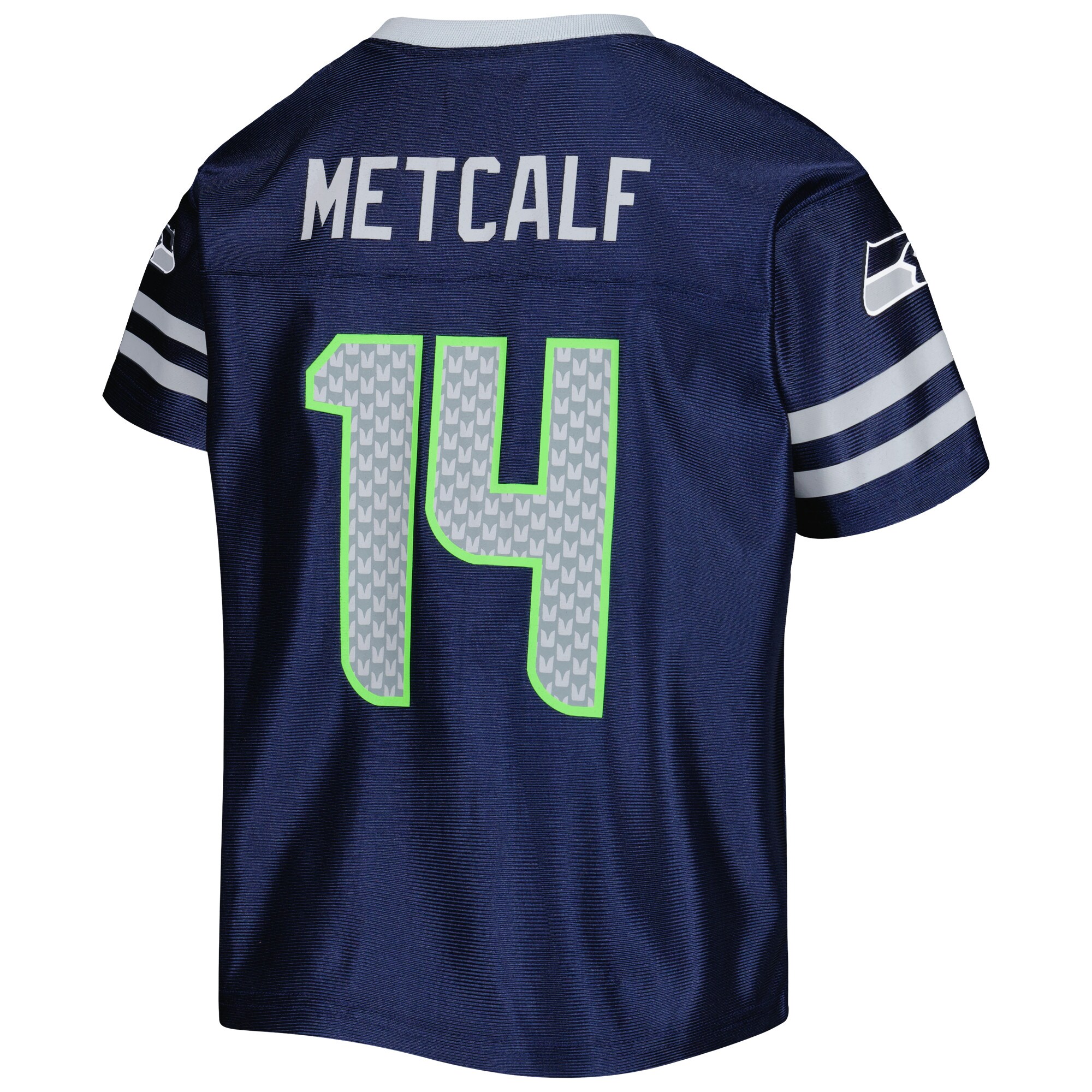 Youth Dk Metcalf College Navy Seattle Seahawks Player Jersey