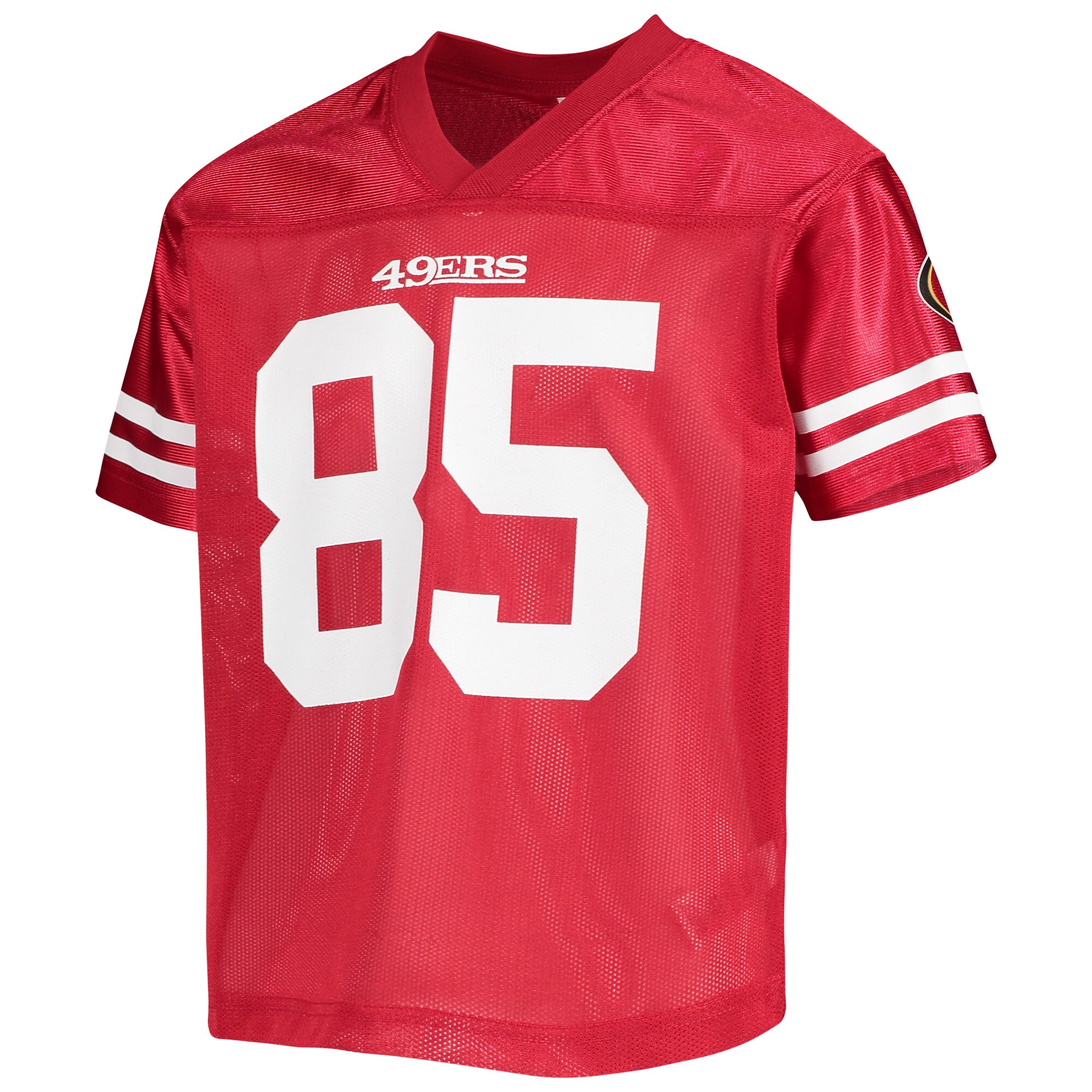 Youth George Kittle Red San Francisco Jersey