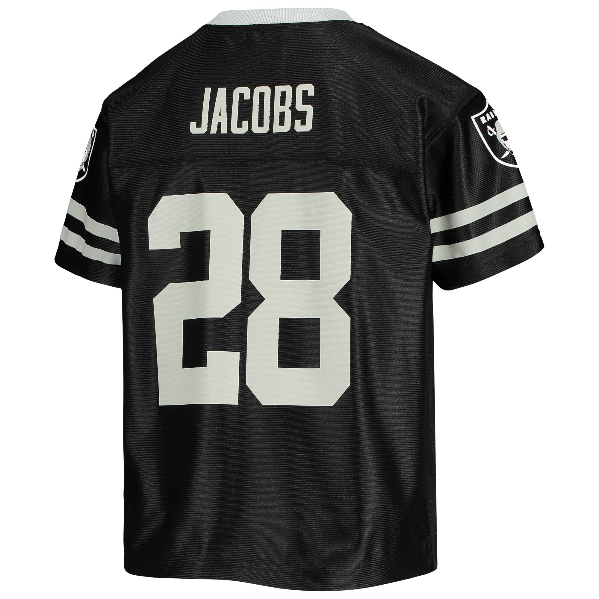 Youth Josh Jacobs Black Las Vegas Raiders Jersey