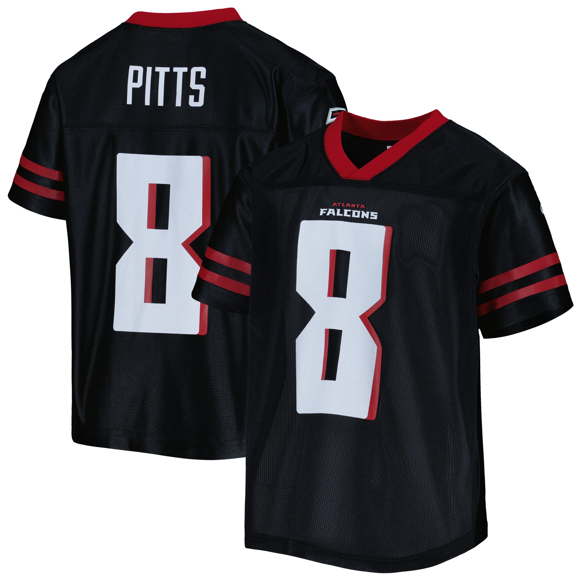 Youth Kyle Pitts Black Atlanta Falcons Team Jersey
