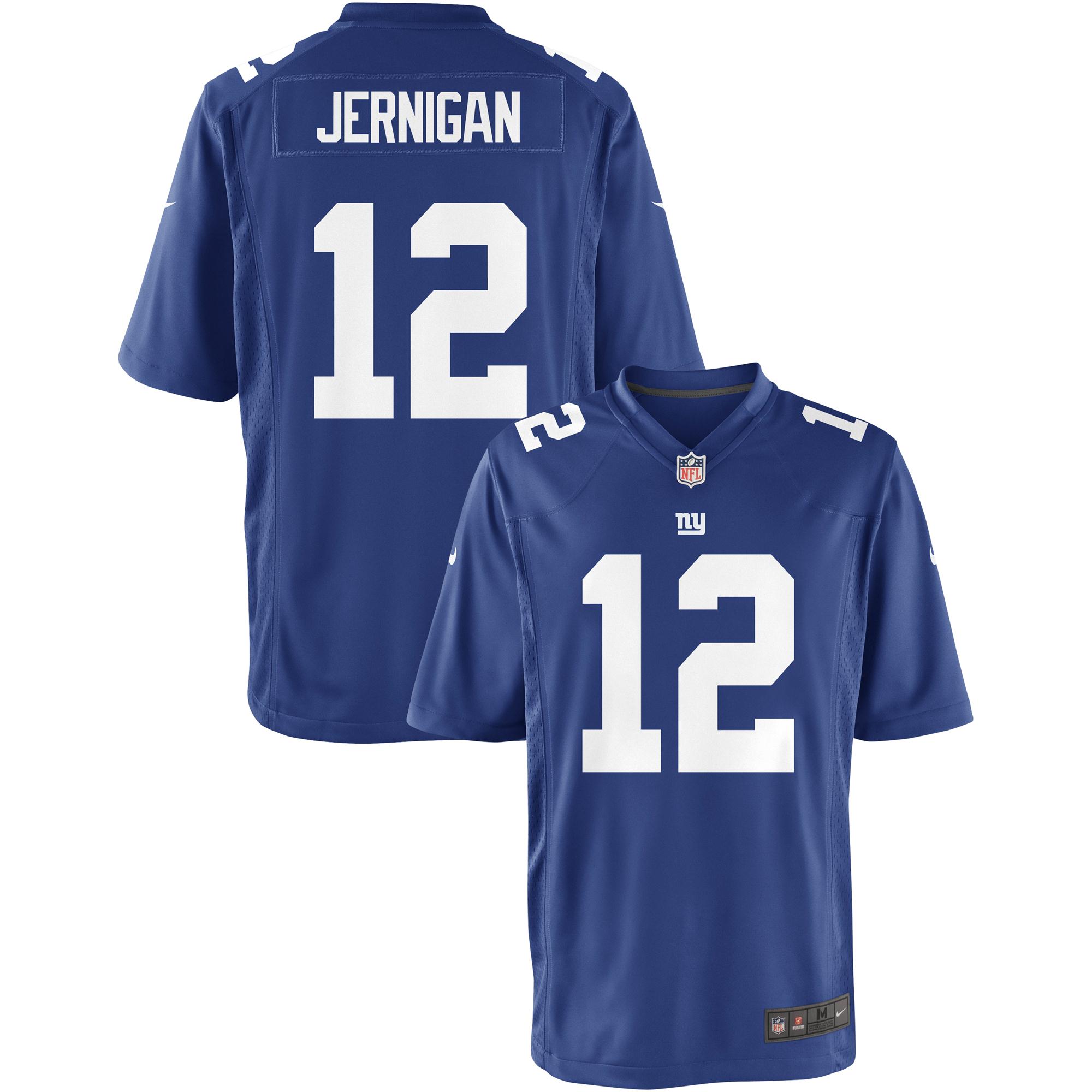 Youth New York Giants Jerrel Jernigan Team Color Game Jersey