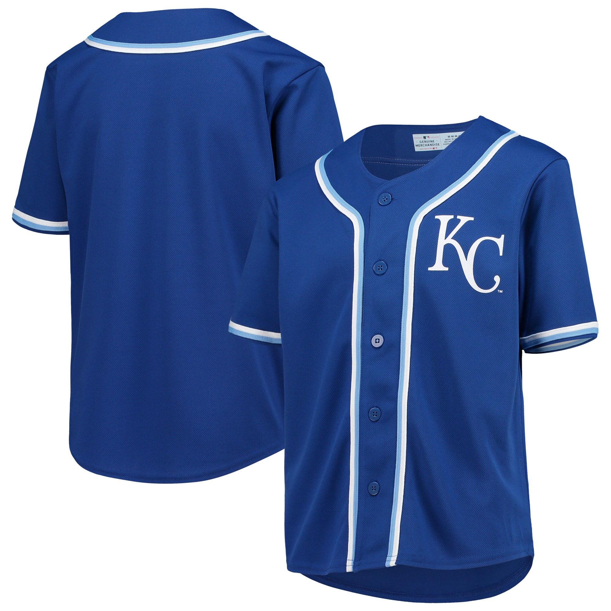Youth Royal Kansas City Royals Team Jersey