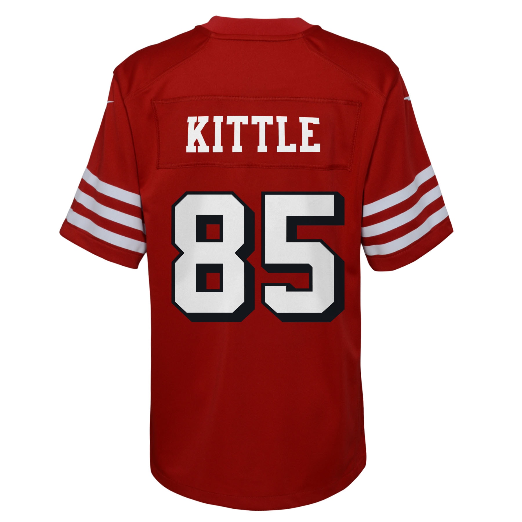 Youth San Francisco George Kittle Scarlet Game Jersey