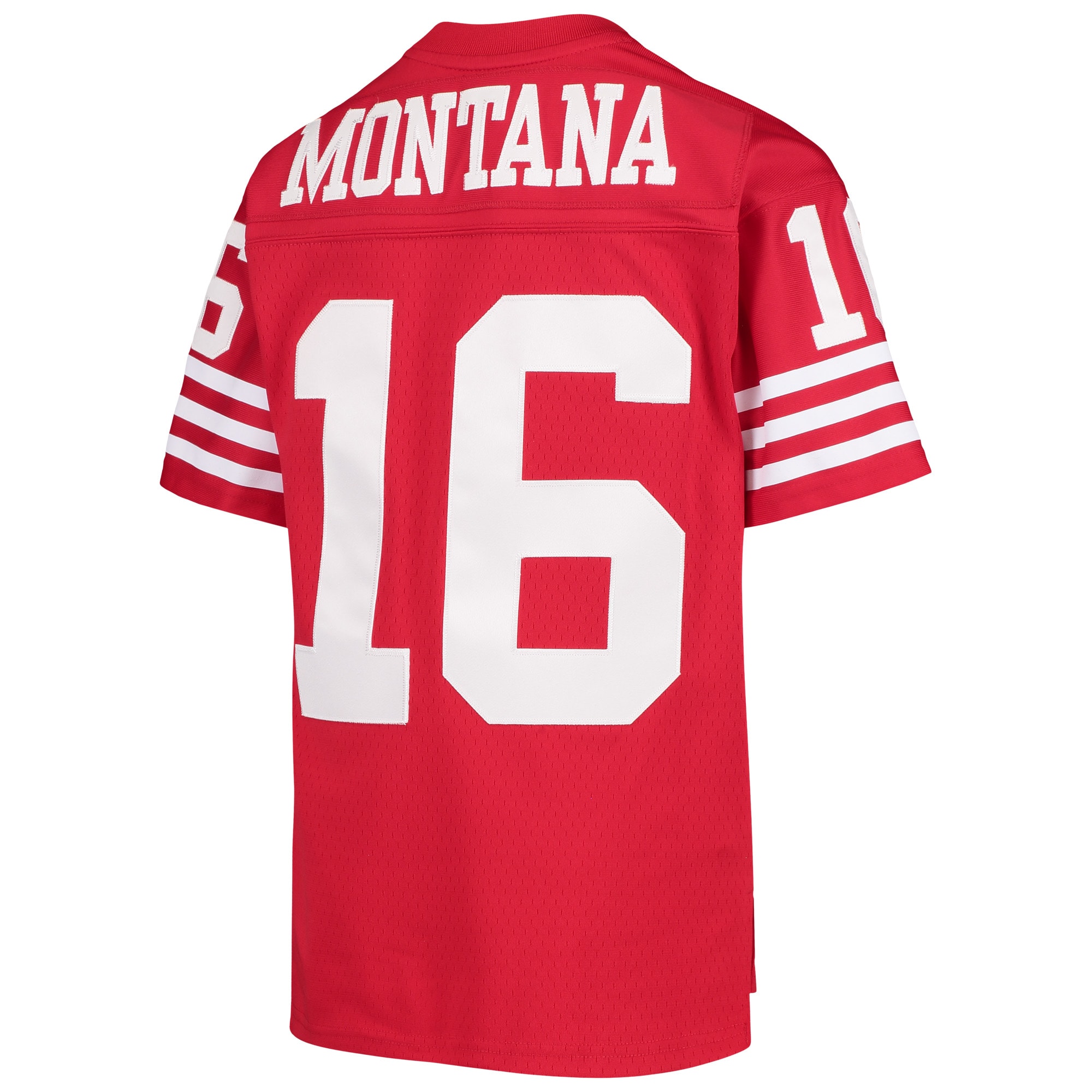 Youth San Francisco Joe Montana Scarlet 1990 Legacy Retired Player Jersey