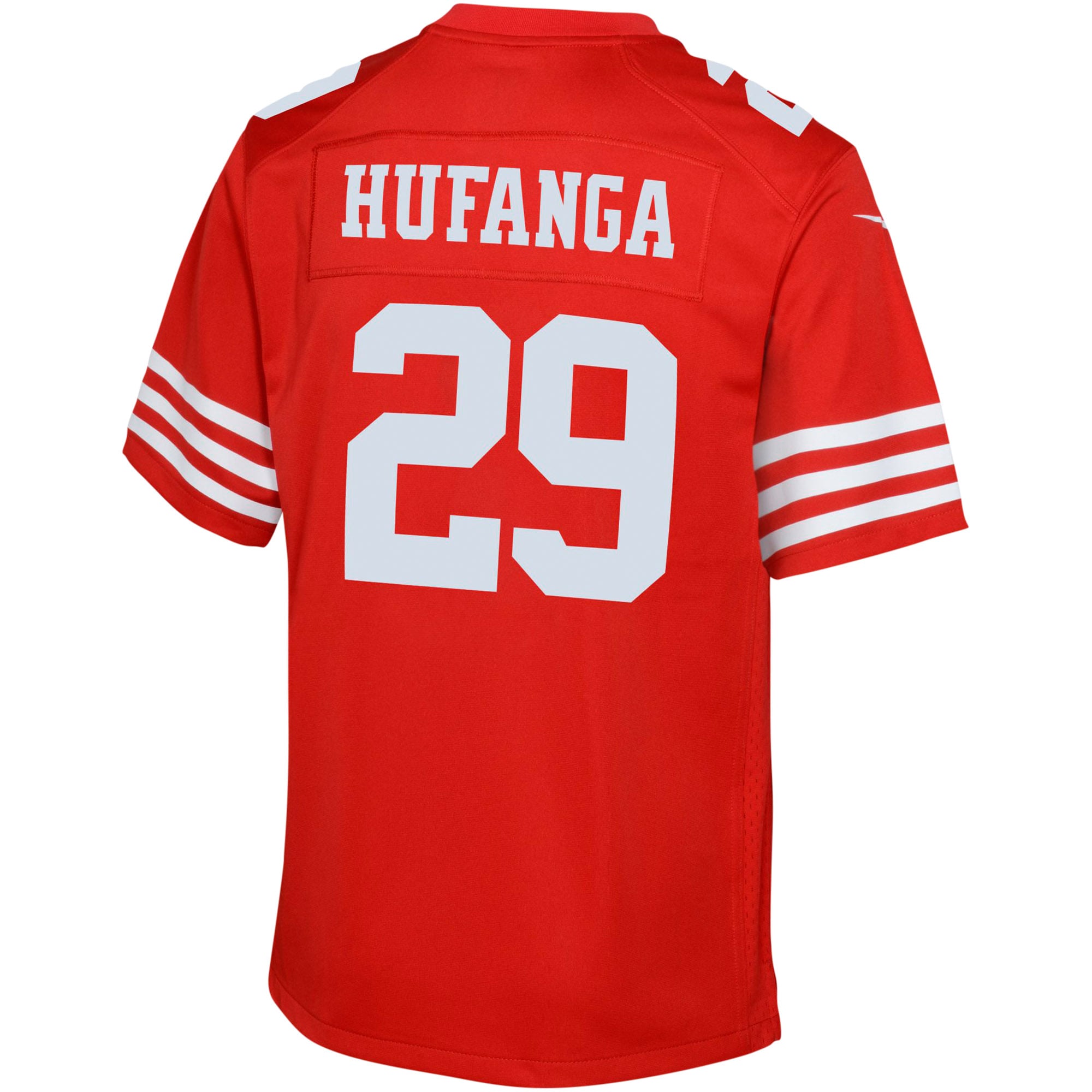 Youth San Francisco Talanoa Hufanga Scarlet Game Jersey