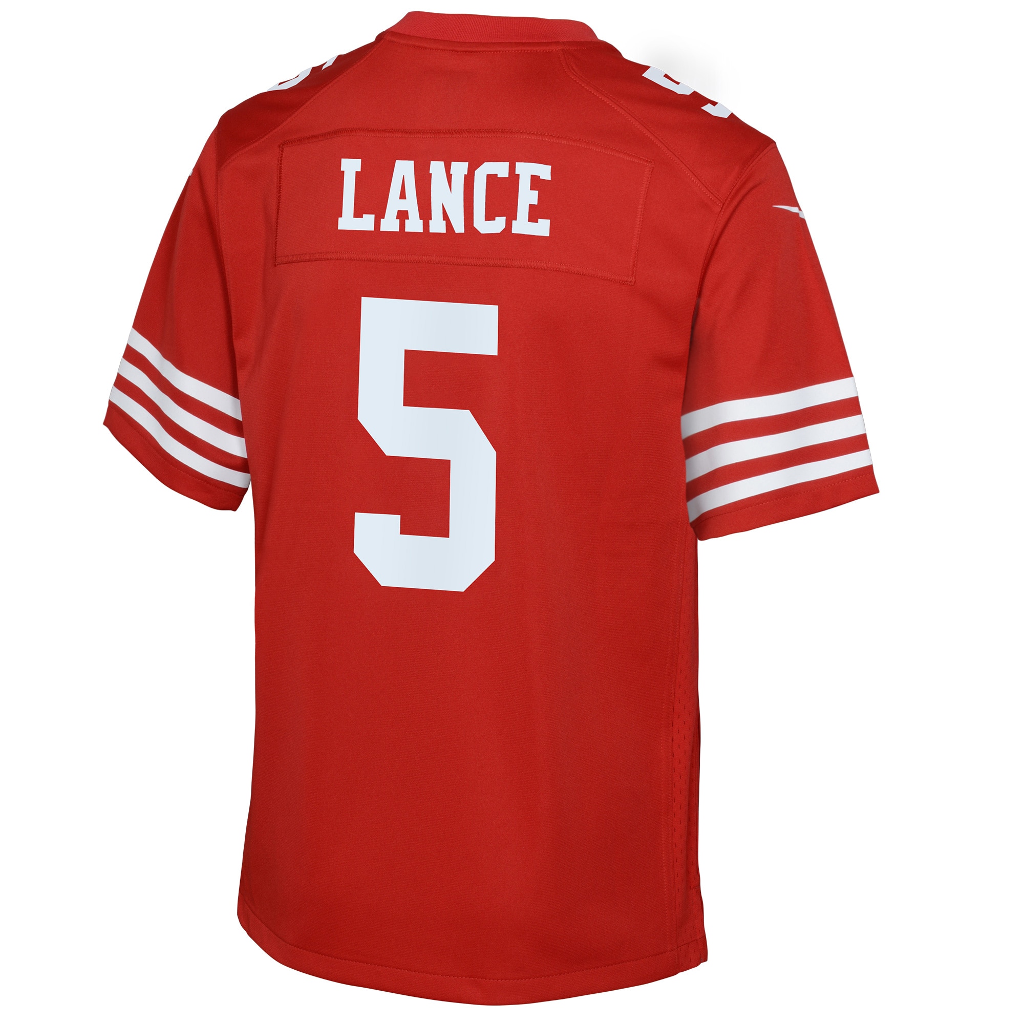 Youth San Francisco Trey Lance Scarlet Game Jersey