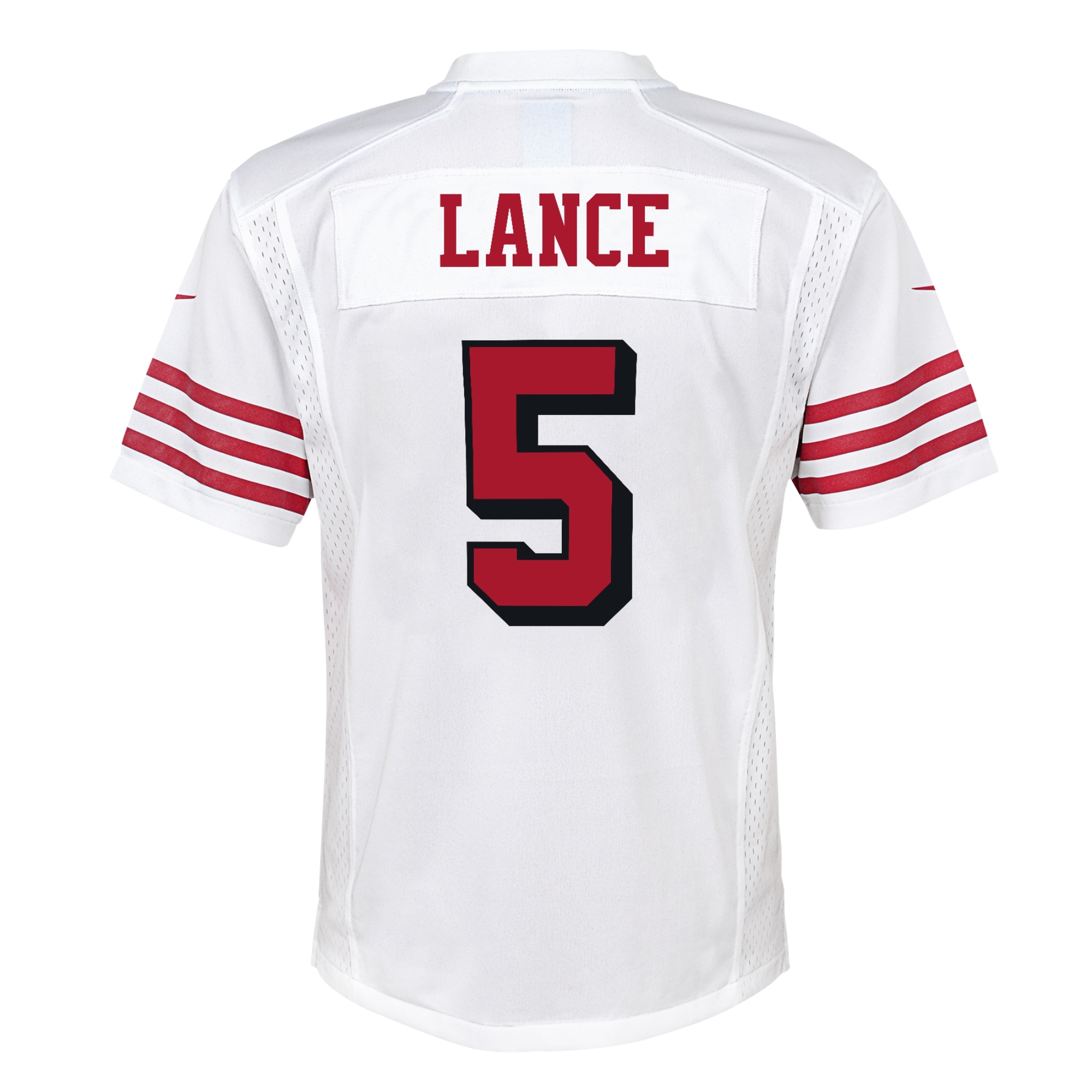 Youth San Francisco Trey Lance White Game Jersey