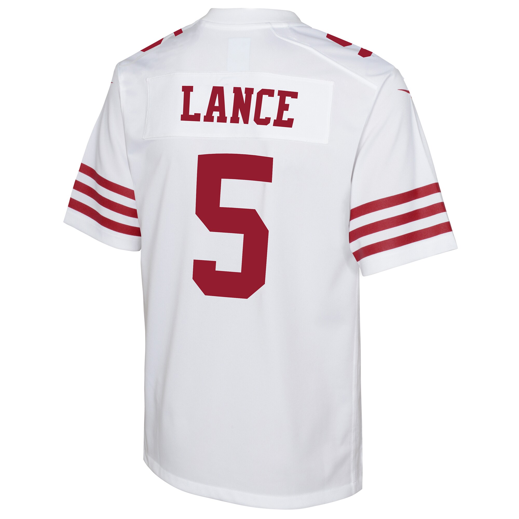 Youth San Francisco Trey Lance White Game Jersey