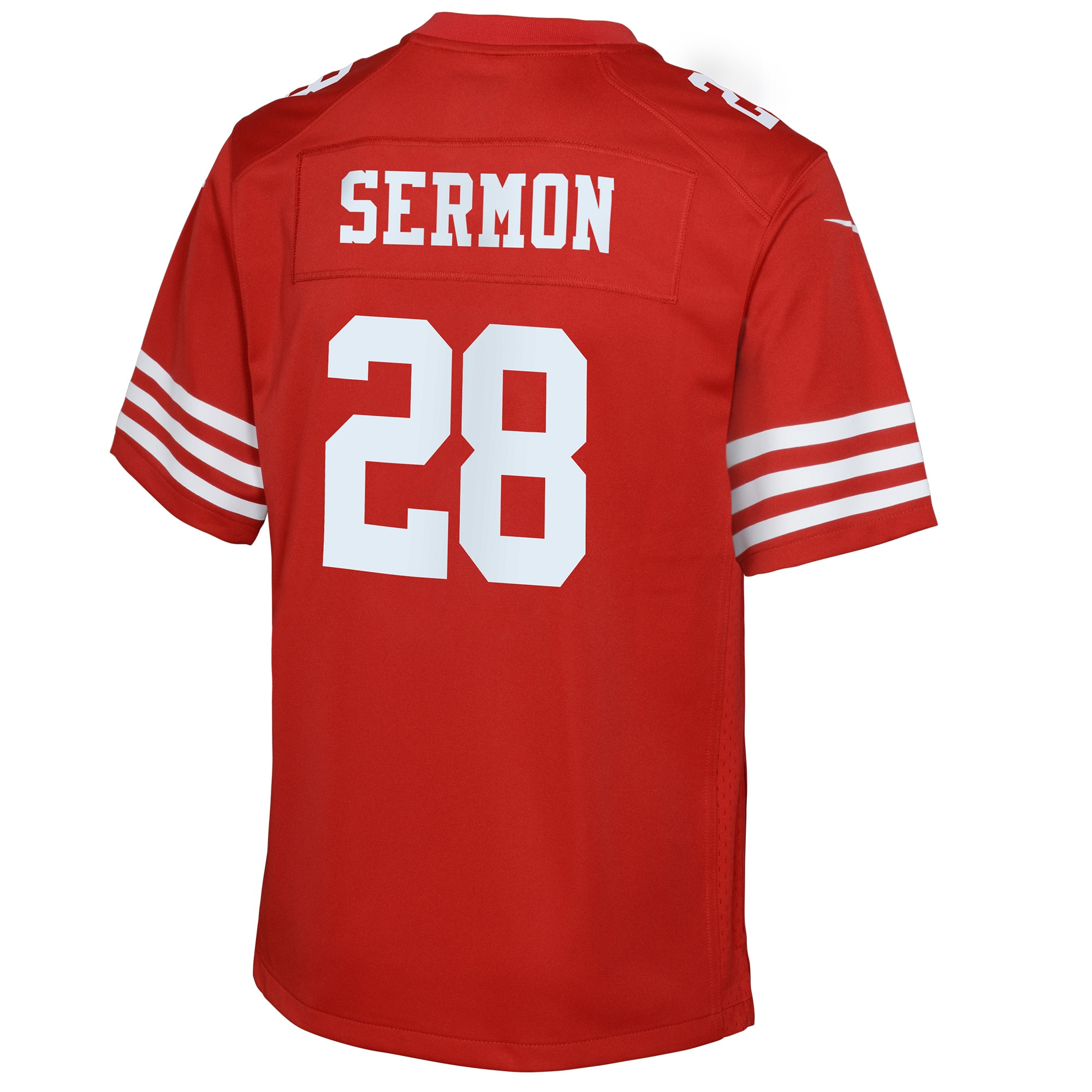 Youth San Francisco Trey Sermon Scarlet Game Jersey
