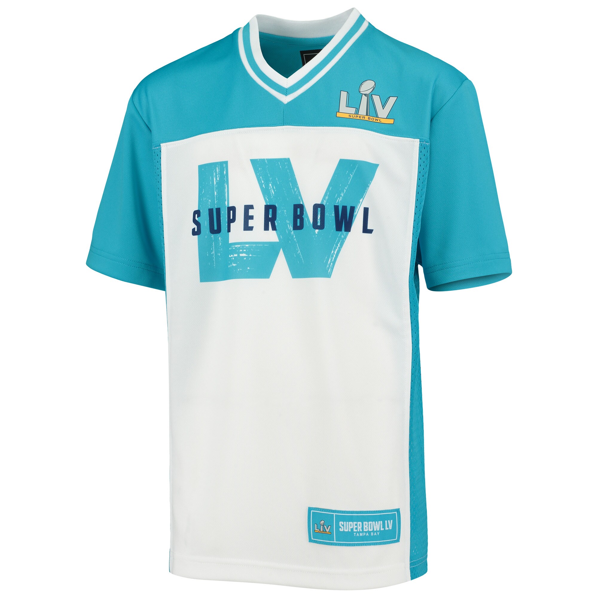 Youth Super Bowl Lv Game Jersey – White