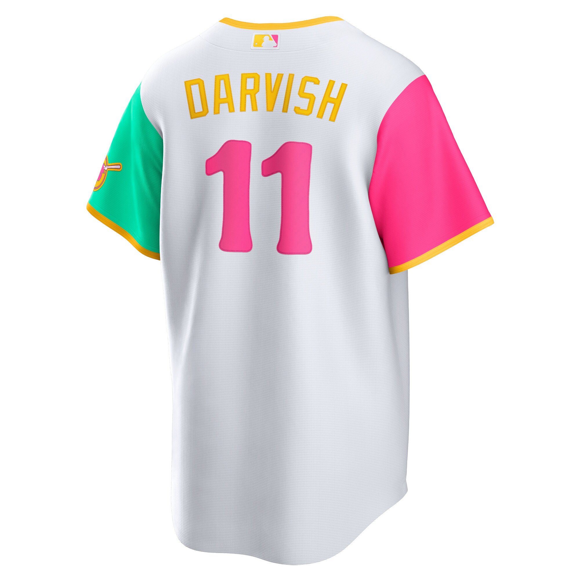 Yu Darvish San Diego Padres City Connect Player Jersey – White