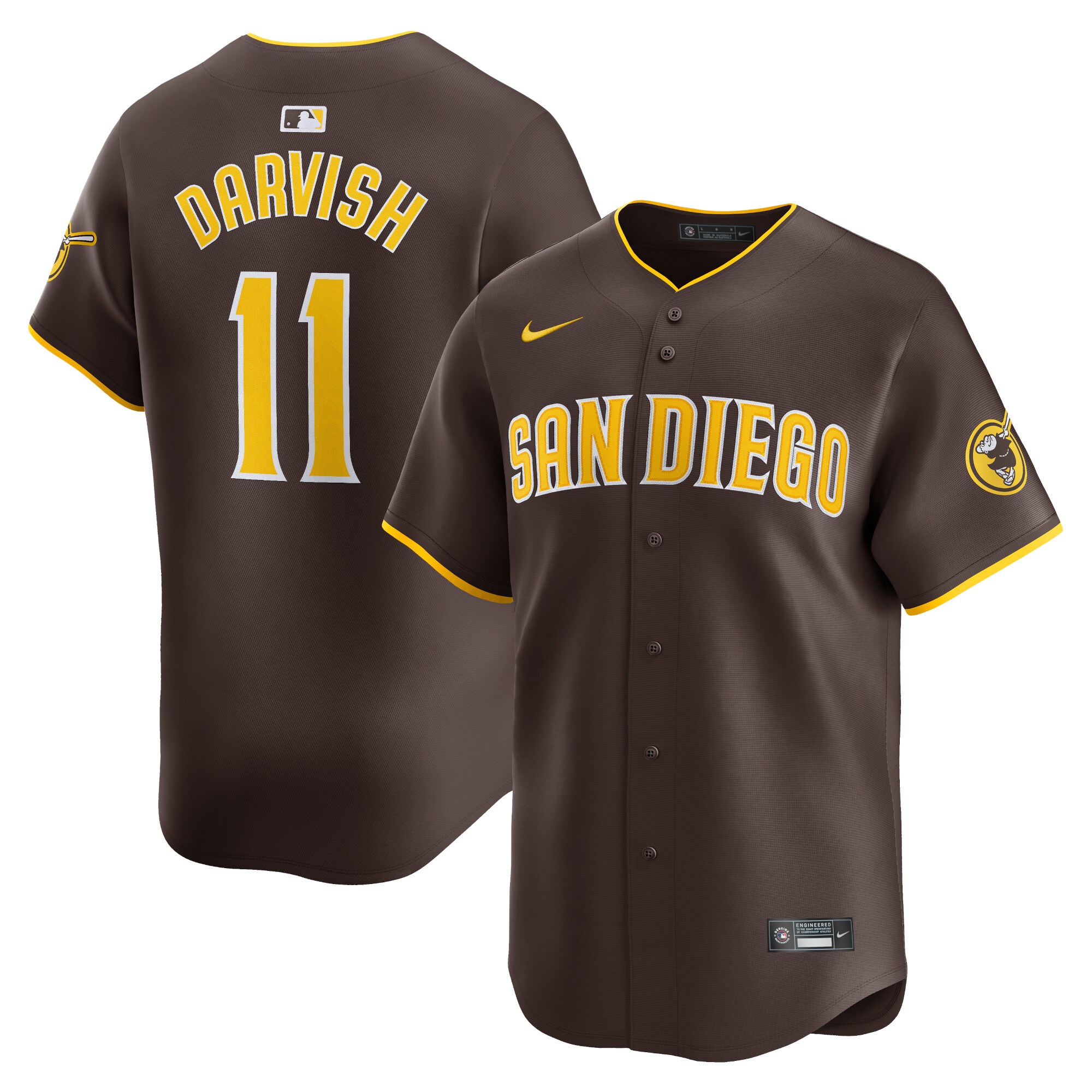 Yu Darvish San Diego Padres Home Limited Player Jersey - White