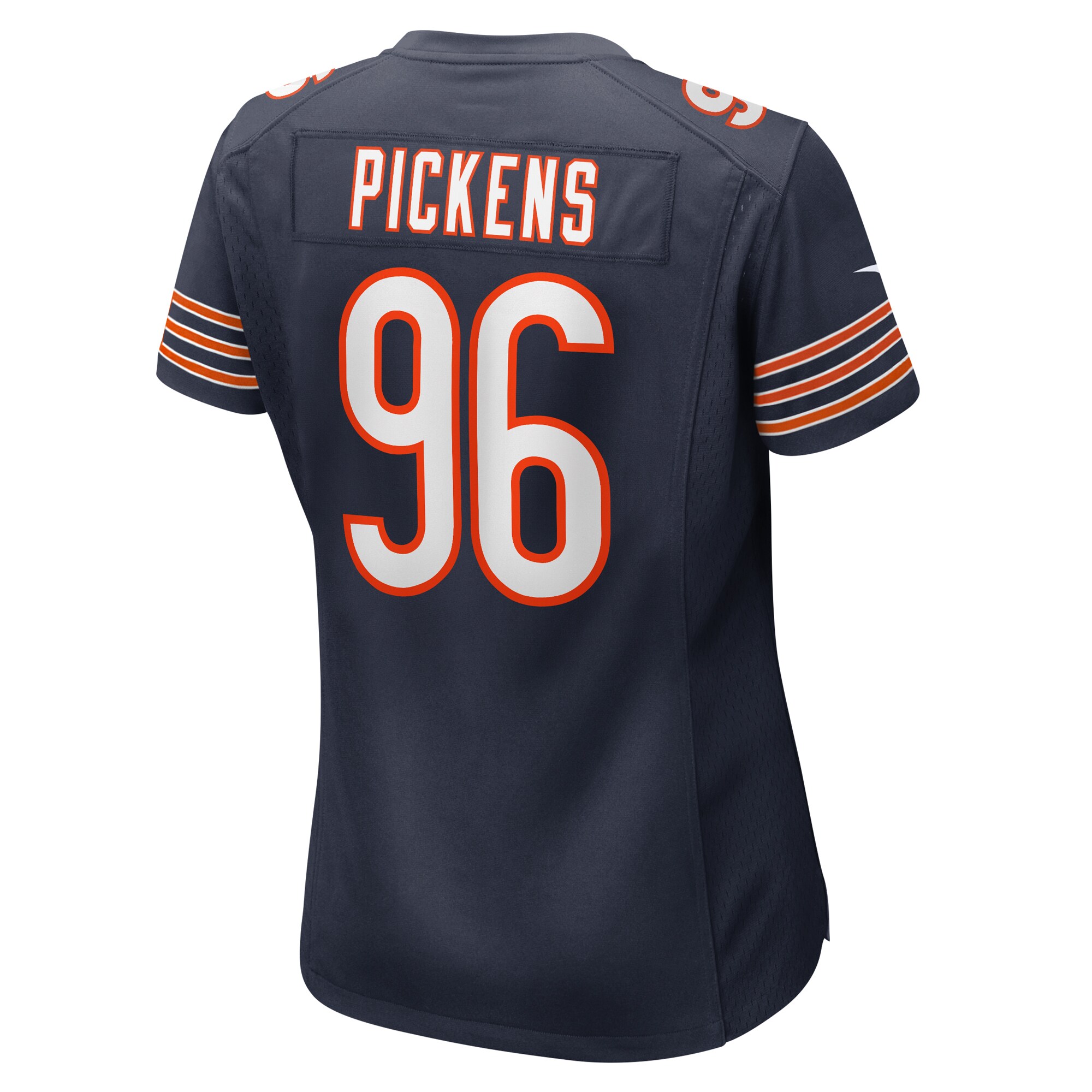 Zacch Pickens Chicago Bears Women’s Team Game Jersey – Navy