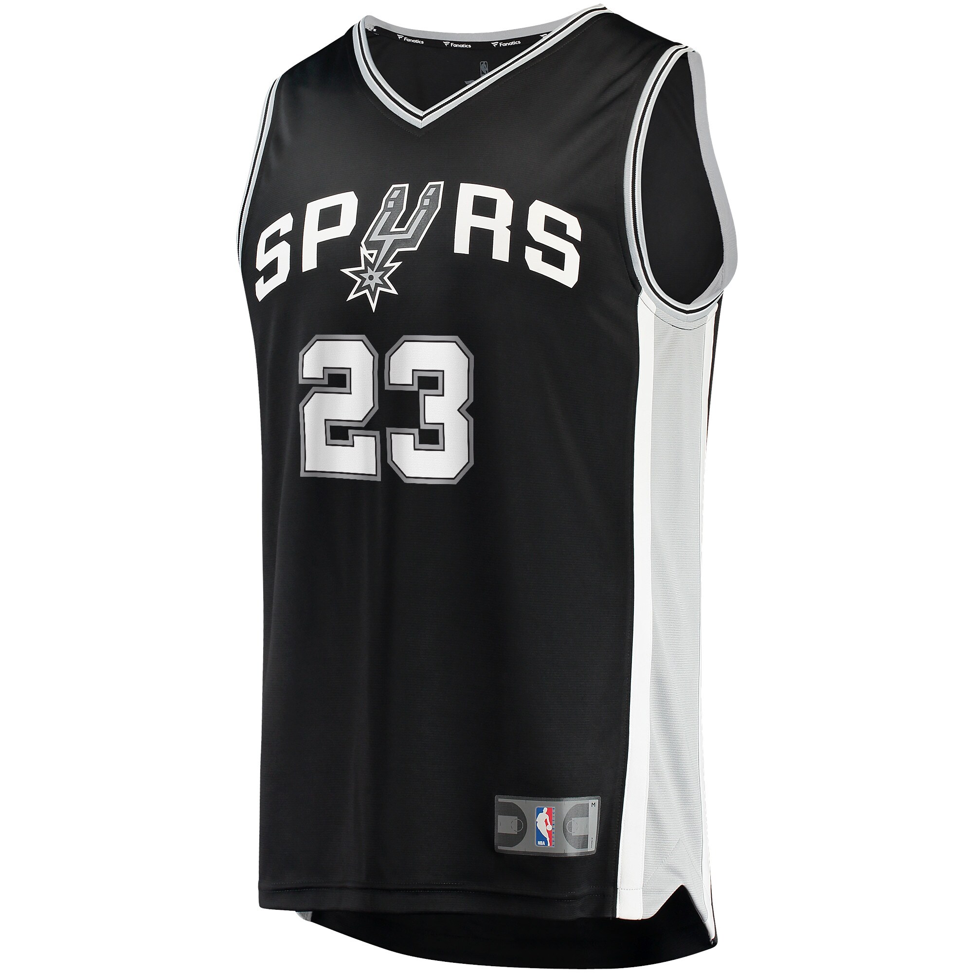 Zach Collins San Antonio Spurs 2021/22 Fast Break Jersey – Icon Edition – Black