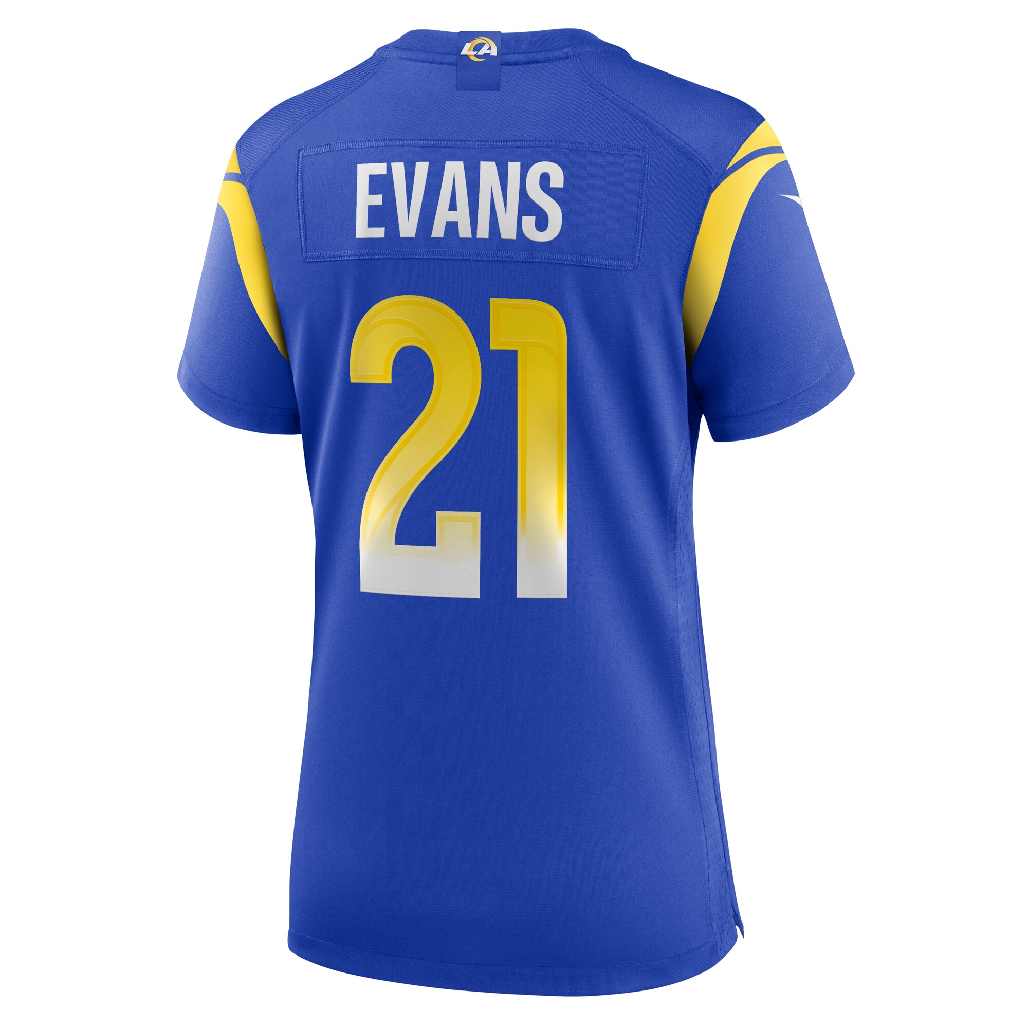 Zach Evans Los Angeles Rams Women’s Home Game Jersey – Royal