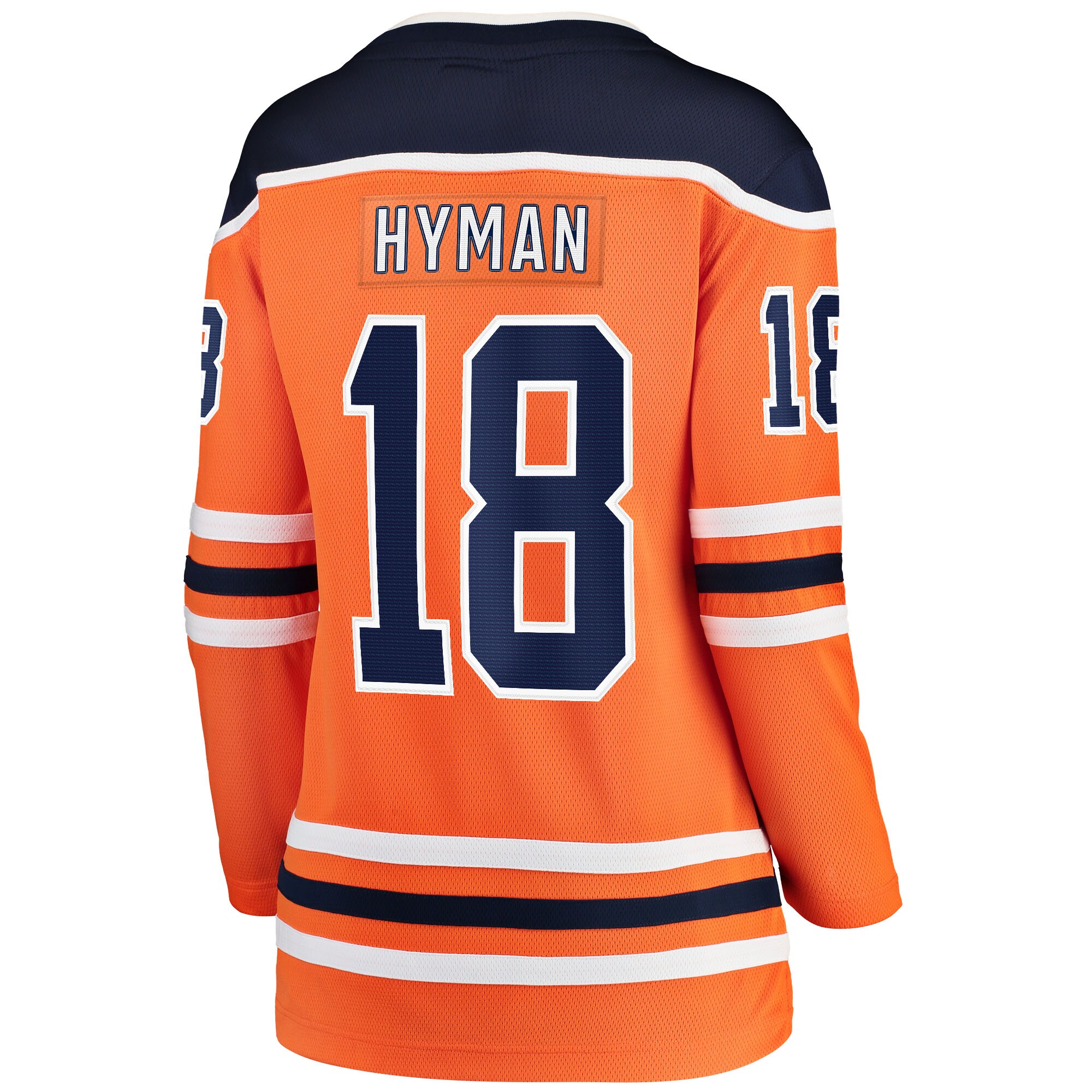 Zach Hyman Edmonton Oilers Fanatics Women’s Breakaway Player Jersey – Orange
