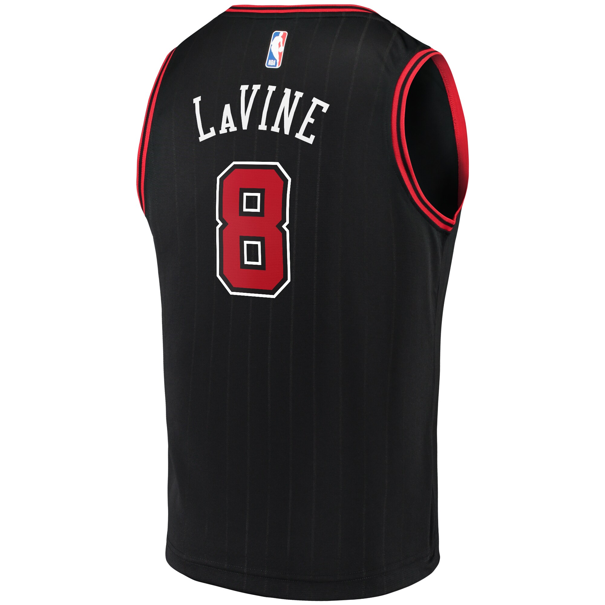 Zach Lavine Chicago Bulls Fanatics Fast Break Team Jersey Black – Statement Edition