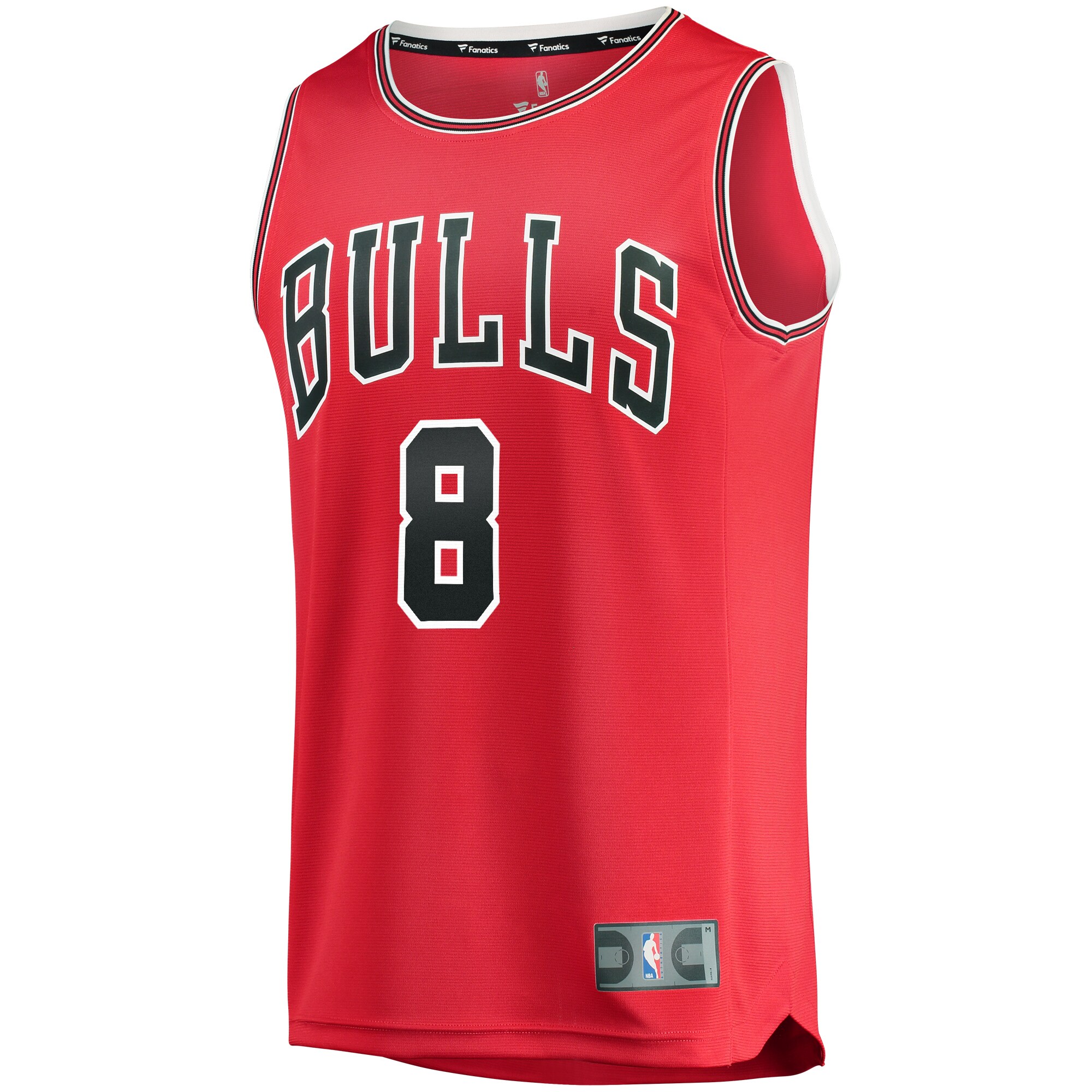 Zach Lavine Chicago Bulls Fast Break Jersey Red – Icon Edition