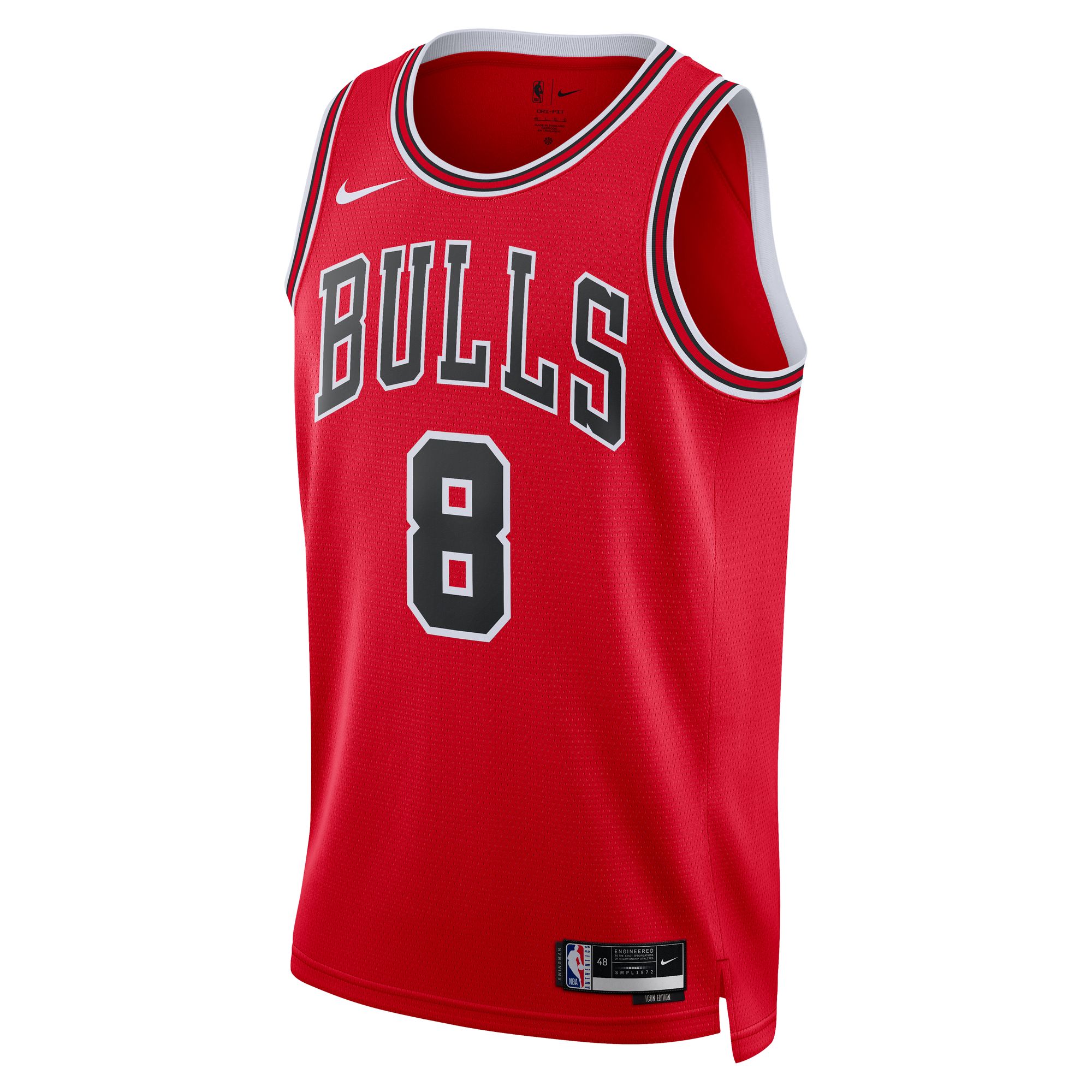 Zach Lavine Chicago Bulls Unisex Swingman Jersey – Icon Edition – Red