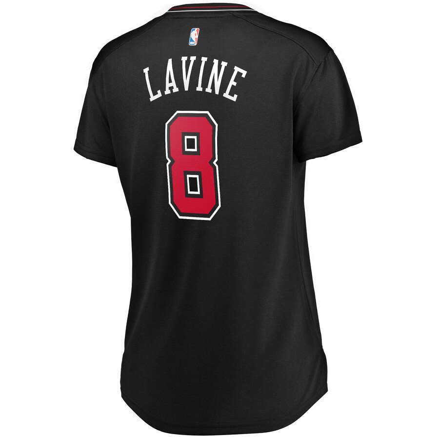 Zach Lavine Chicago Bulls Women’s Fast Break Player Jersey – Statement Edition – Black