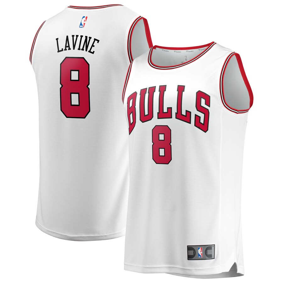 Zach Lavine Chicago Bulls Youth Fast Break Jersey - Association Edition - White