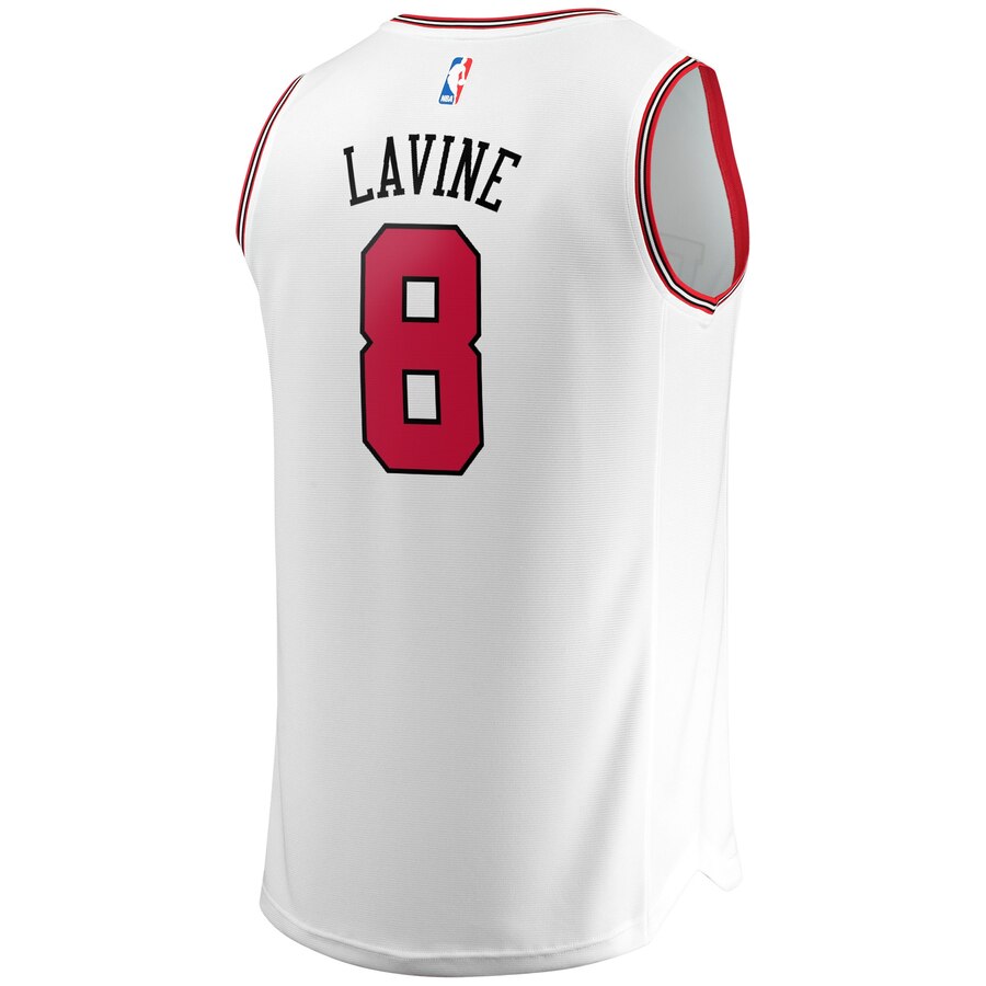 Zach Lavine Chicago Bulls Youth Fast Break Jersey – Association Edition – White