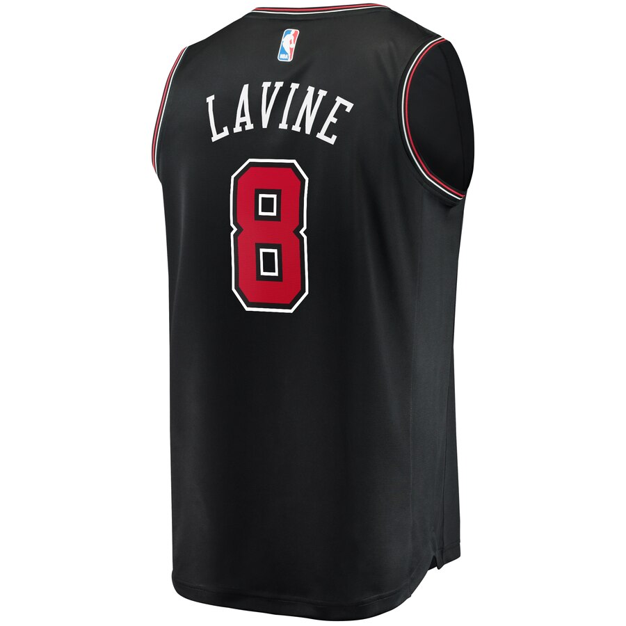 Zach Lavine Chicago Bulls Youth Fast Break Player Jersey – Statement Edition – Black