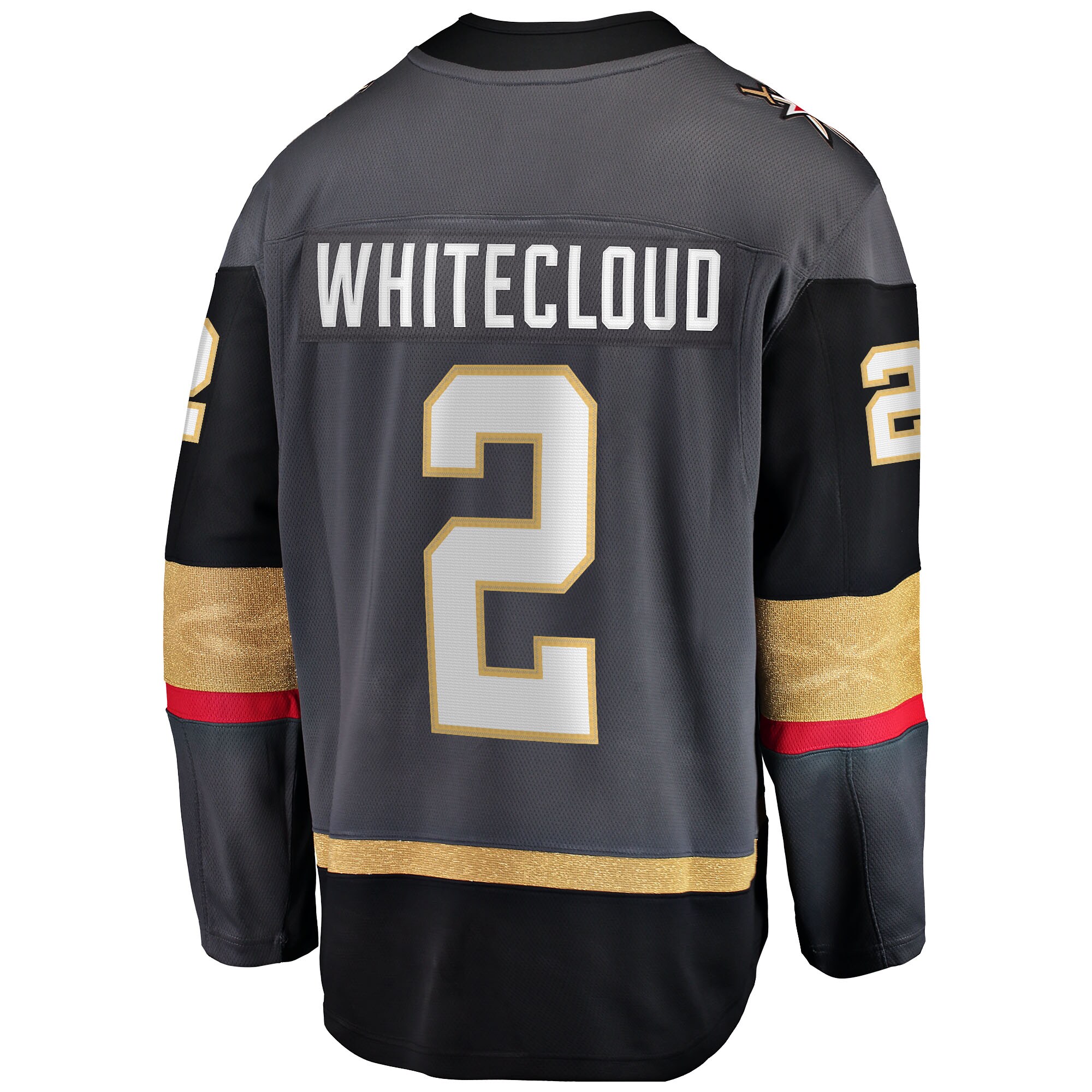 Zach Whitecloud Vegas Golden Knights Alternate Breakaway Jersey – Gray