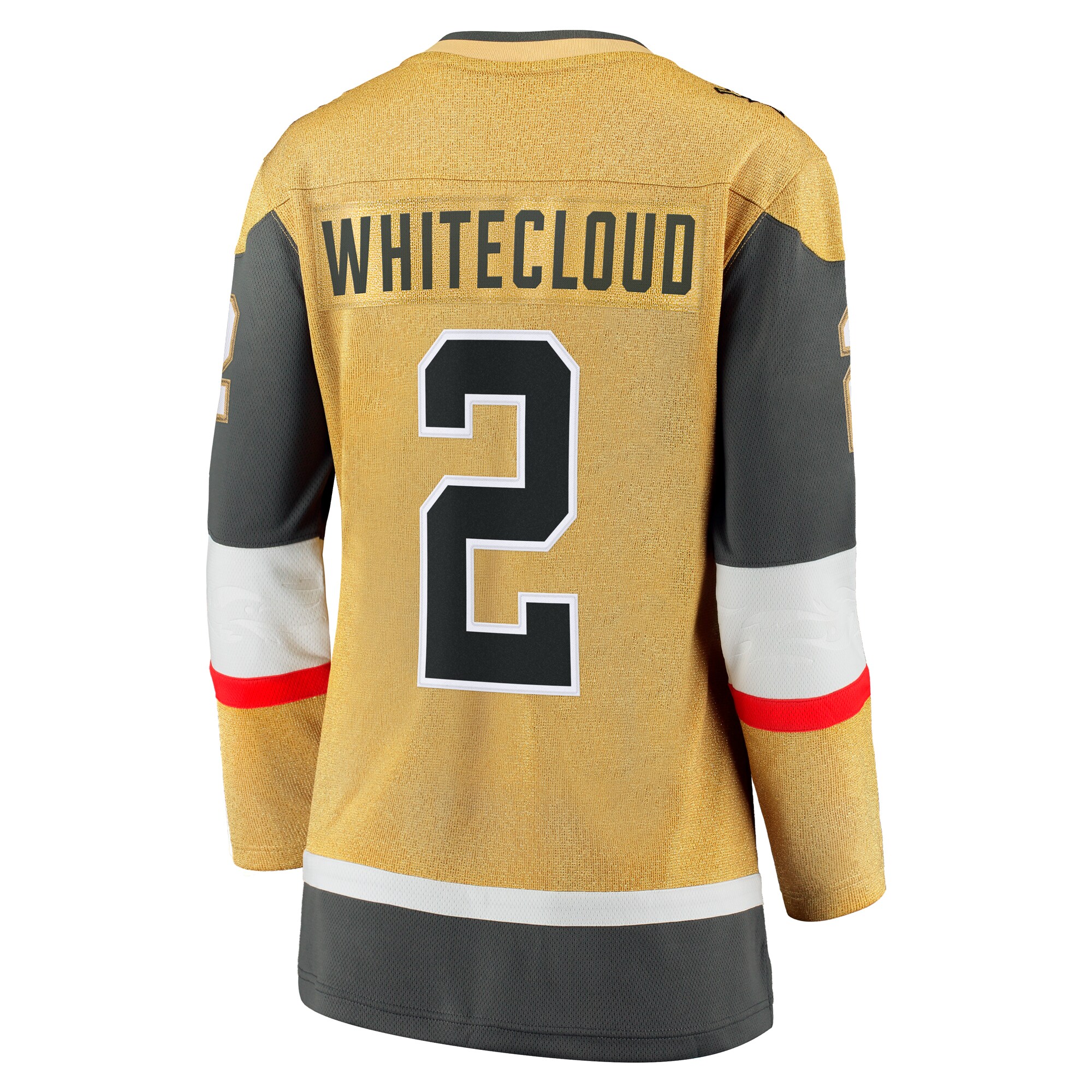Zach Whitecloud Vegas Golden Knights Fanatics Women’s Alternate Breakaway Player Jersey – Gold
