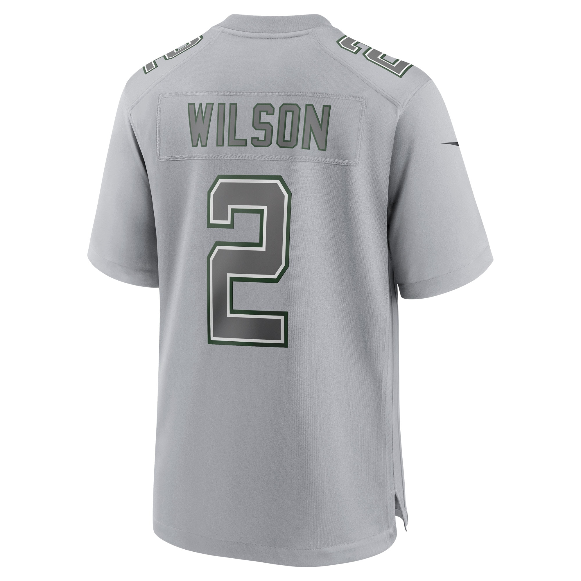 Zach Wilson New York Jets Atmosphere Fashion Game Jersey – Gray