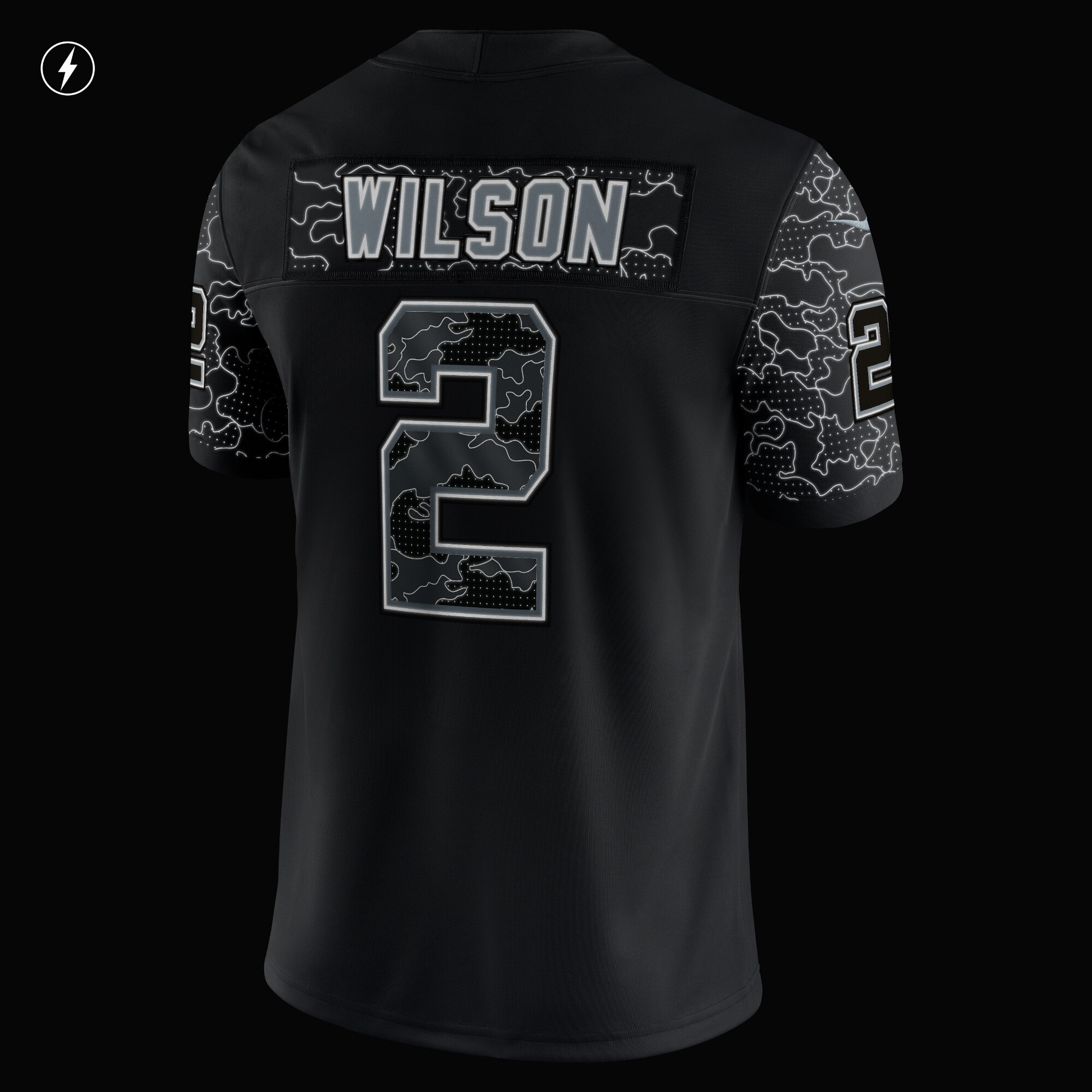 Zach Wilson New York Jets Rflctv Limited Jersey – Black