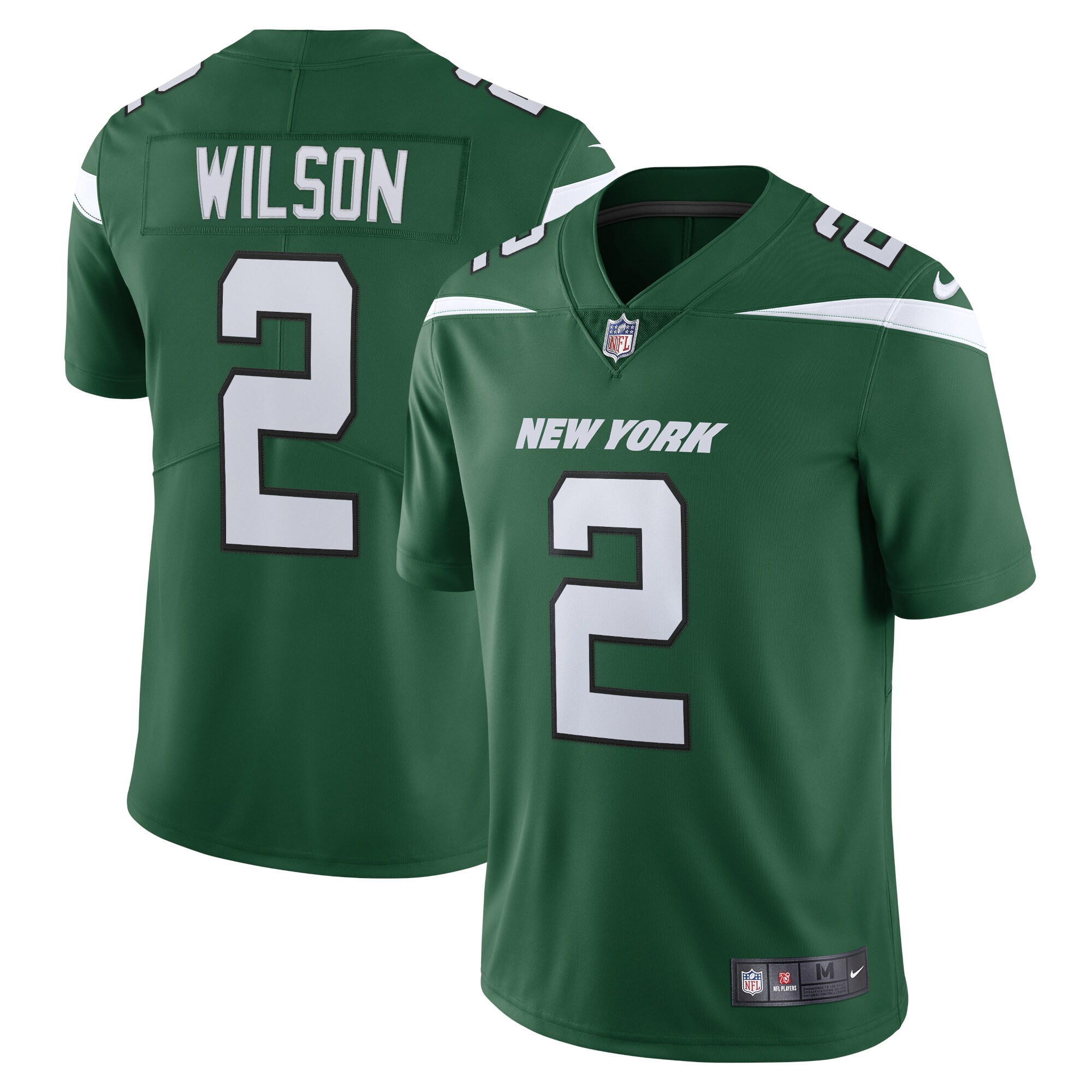 Zach Wilson New York Jets Vapor Limited Jersey - Gotham Green
