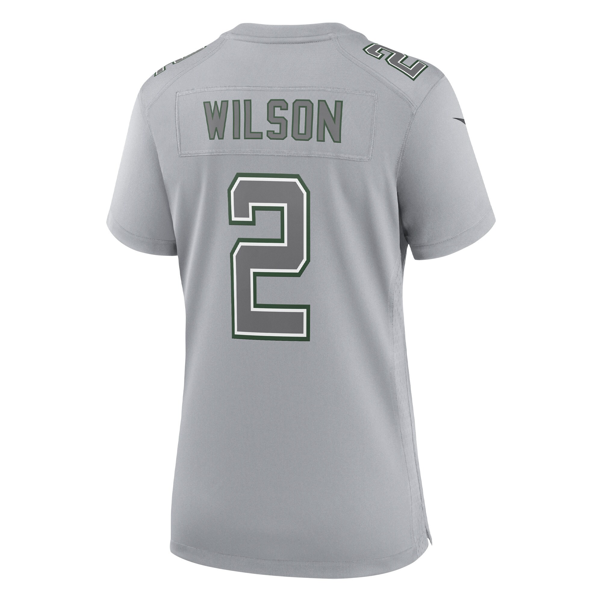 Zach Wilson New York Jets Women’s Atmosphere Fashion Game Jersey – Gray