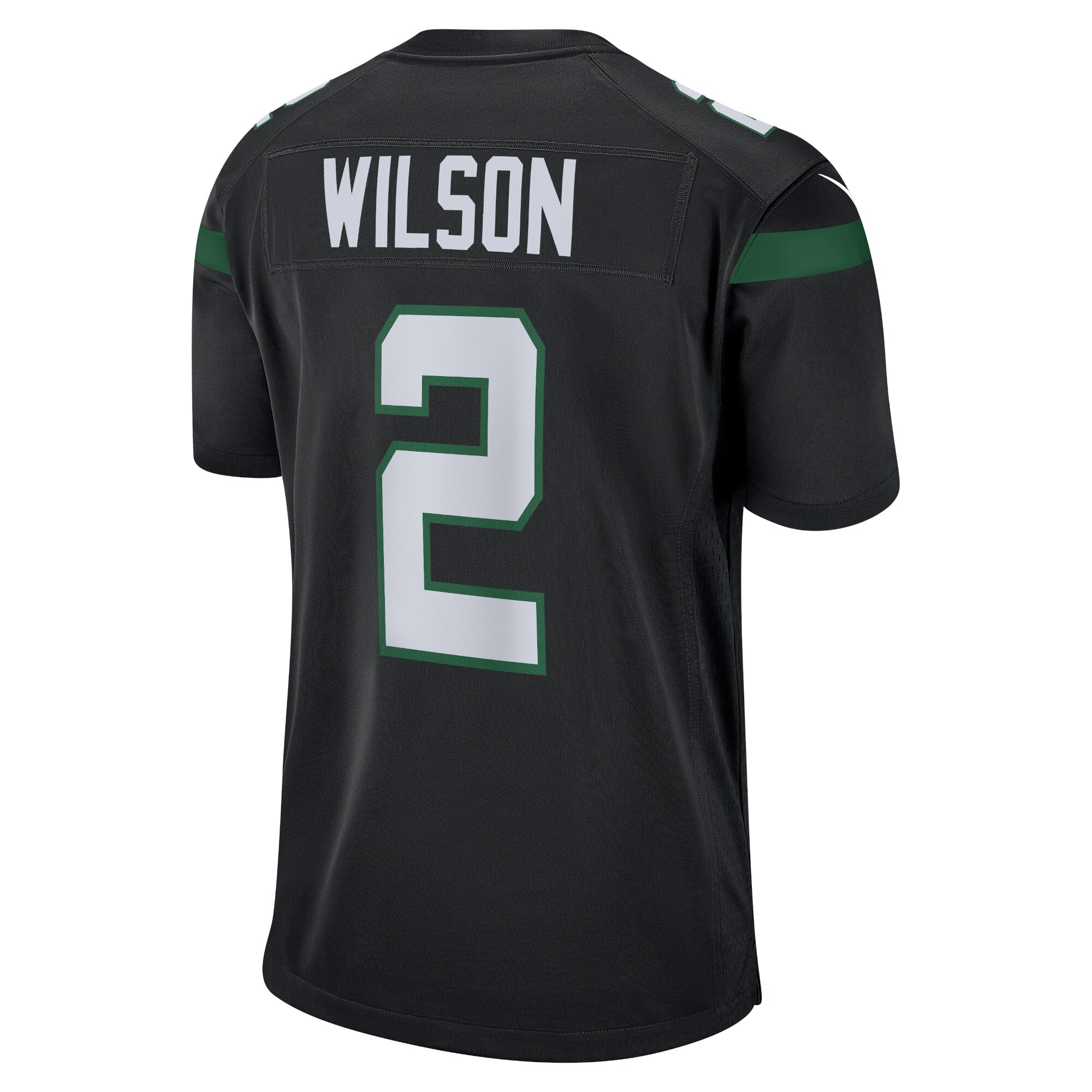 Zach Wilson New York Jets Youth Game Jersey – Black