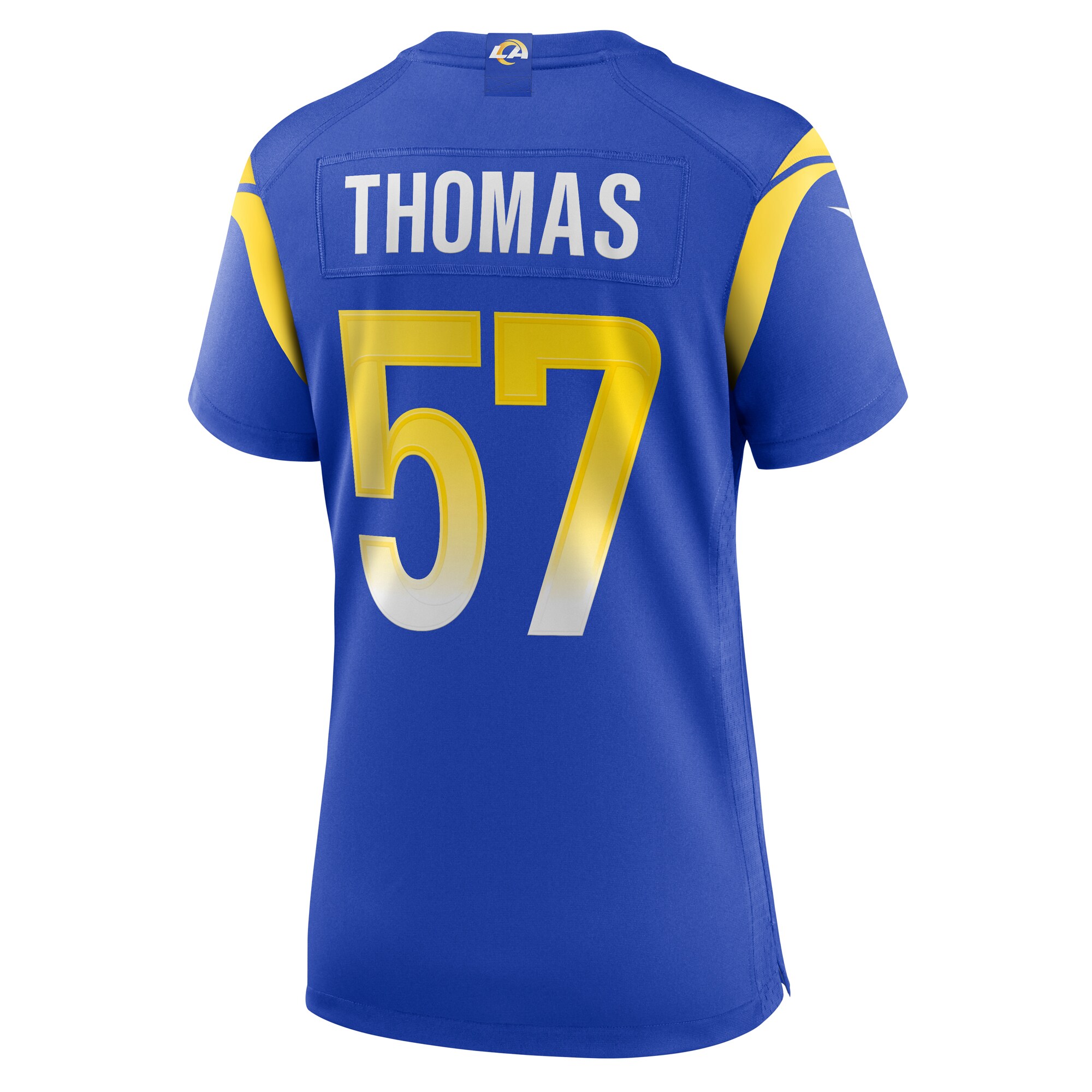 Zachary Thomas Los Angeles Rams Women’s Team Game Jersey – Royal