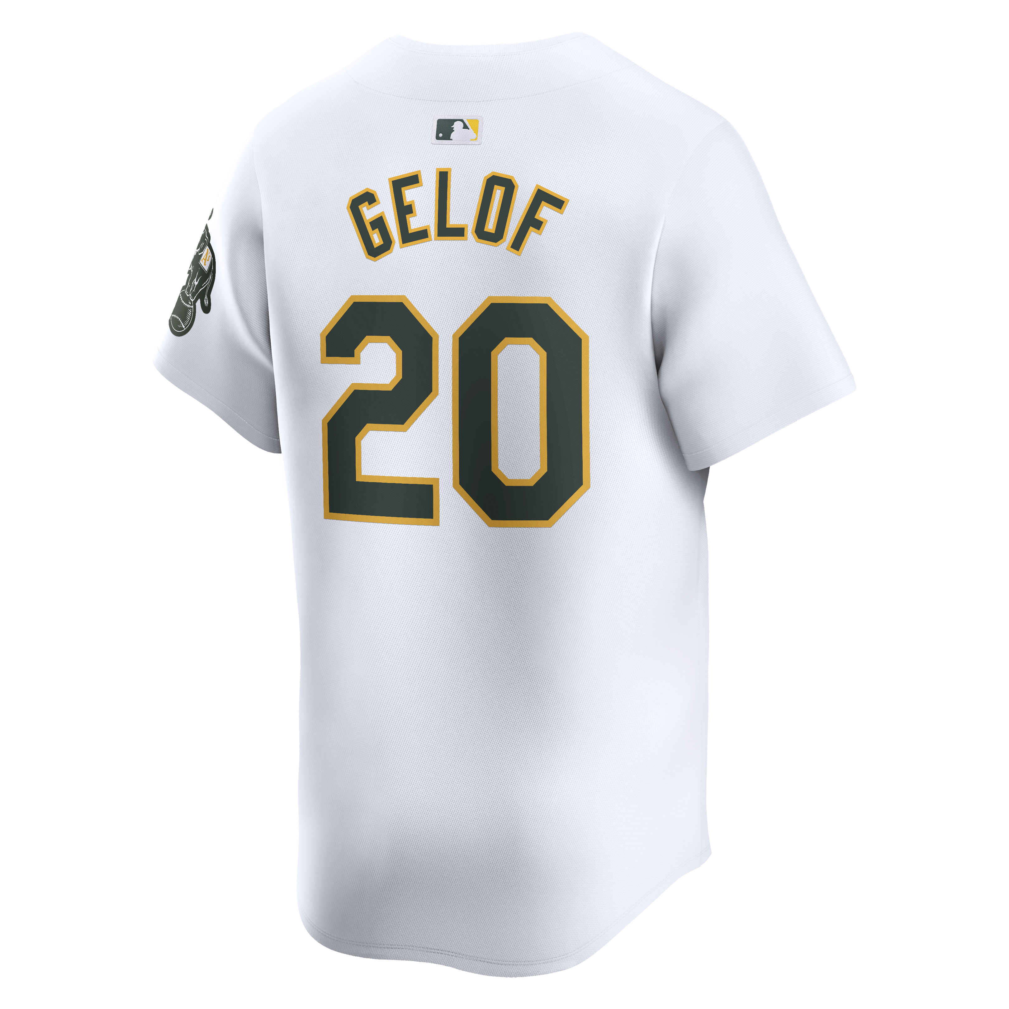 Zack Gelof Oakland Athletics Youth Home Limited Player Jersey – White