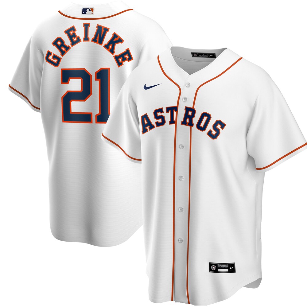 Zack Greinke Houston Astros Home 2020 Player Jersey - White