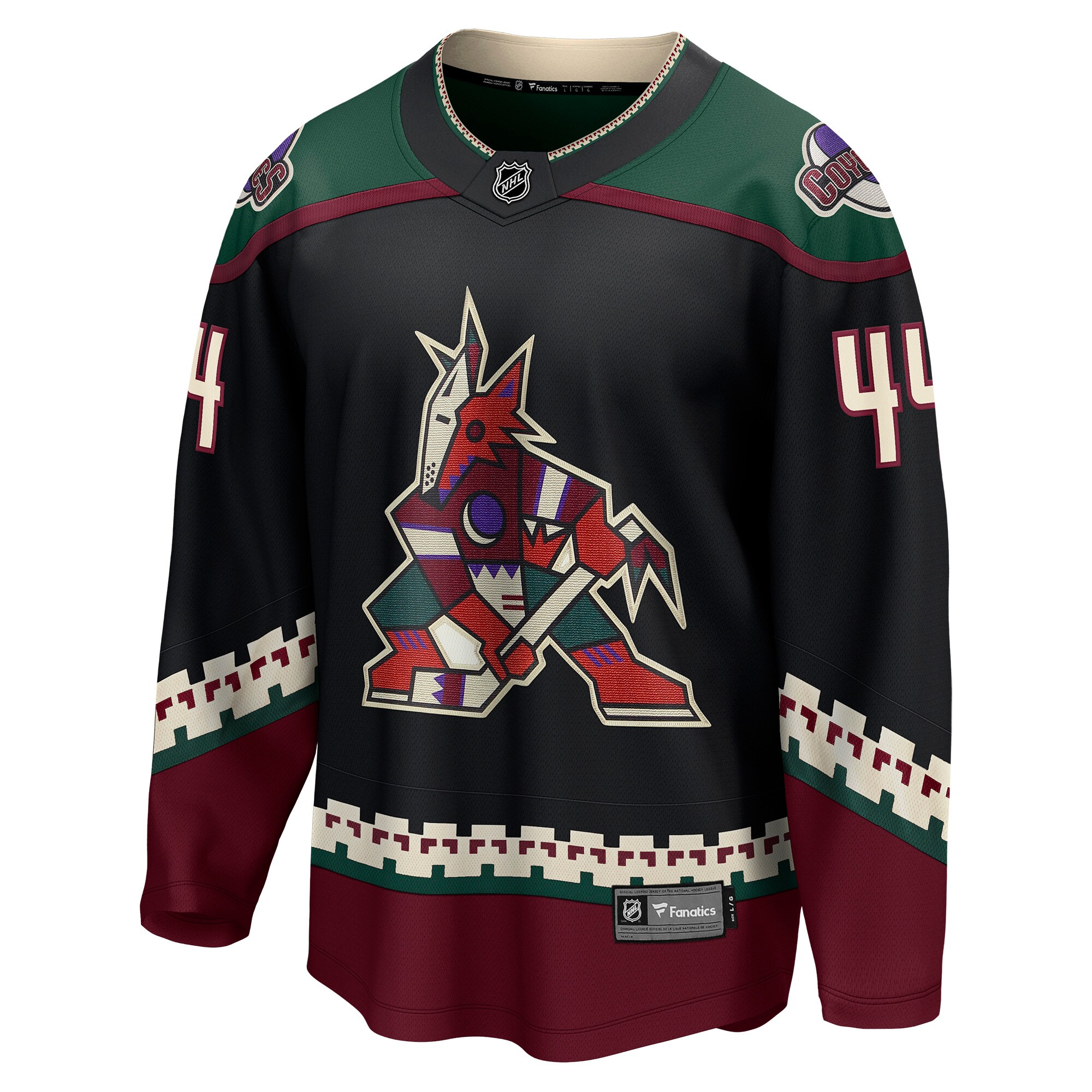 Zack Kassian Arizona Coyotes Home Breakaway Player Jersey – Black
