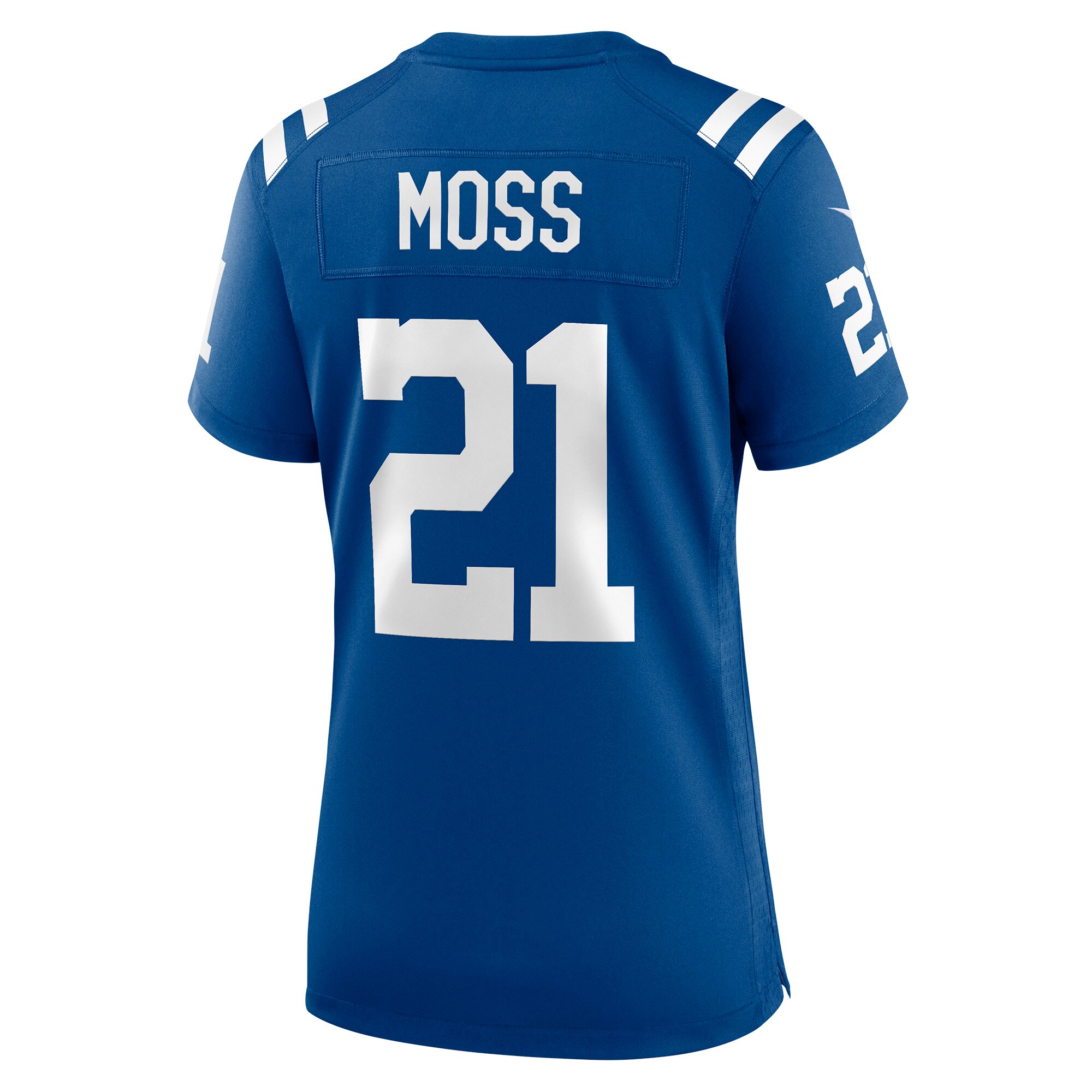 Zack Moss Indianapolis Colts Women’s Game Player Jersey – Royal
