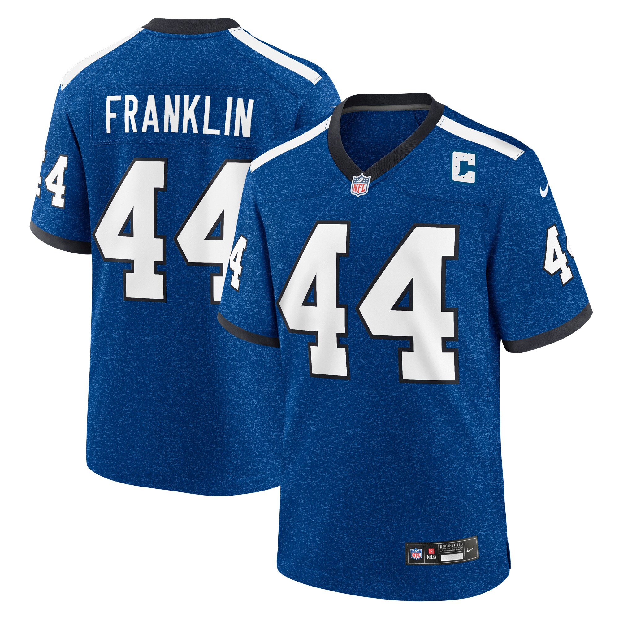 Zaire Franklin Indianapolis Colts Game Jersey - Royal