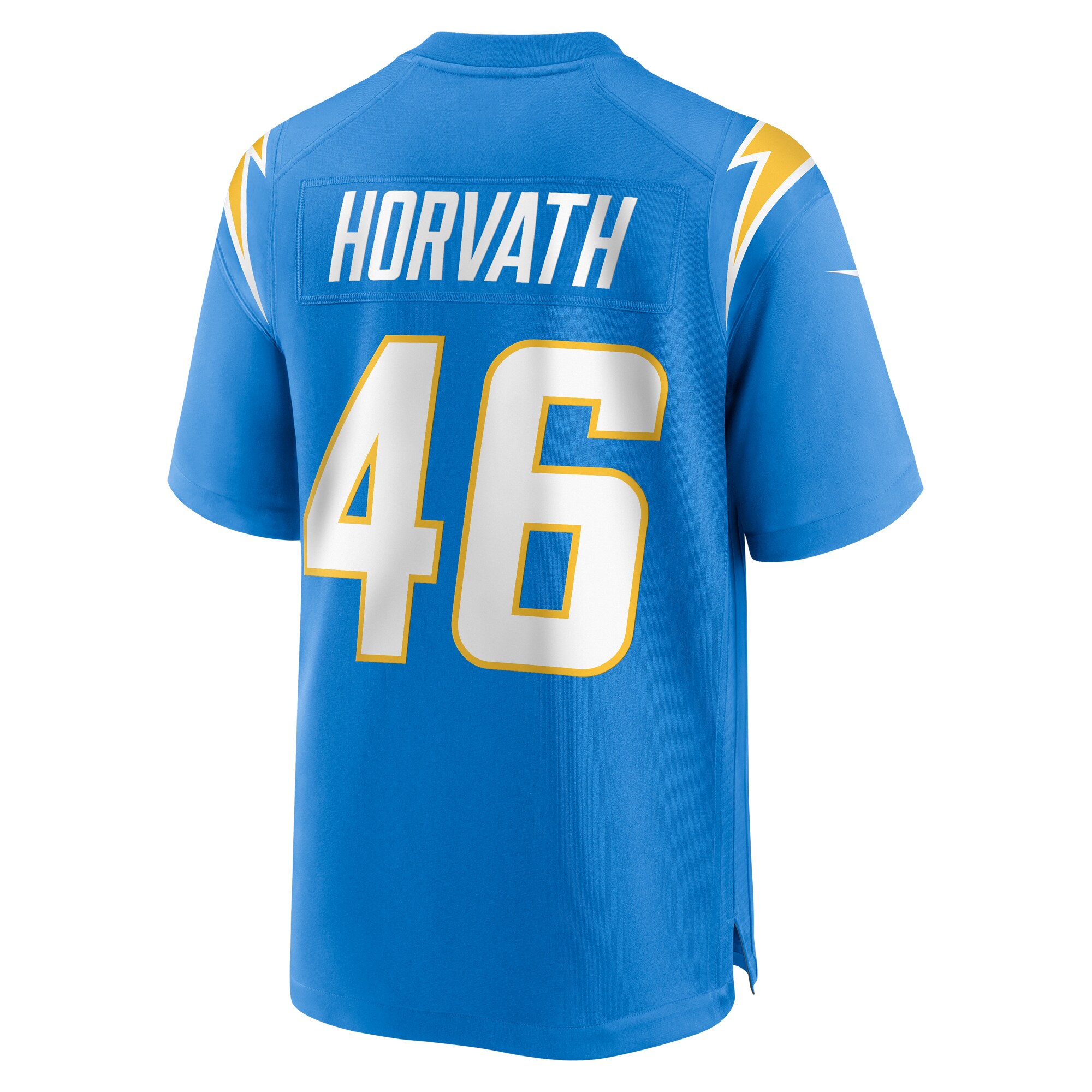 Zander Horvath Los Angeles Chargers Game Jersey – Powder Blue