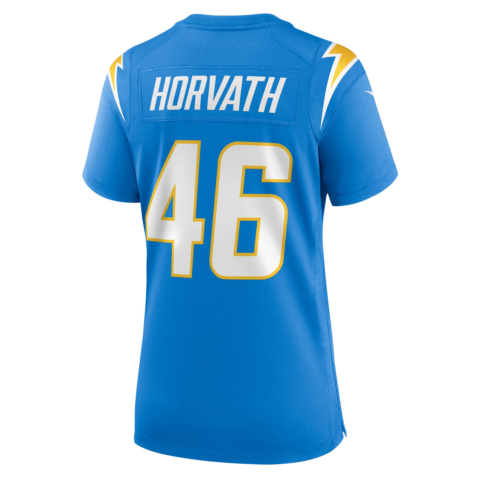 Zander Horvath Los Angeles Chargers Women’s Game Jersey – Powder Blue